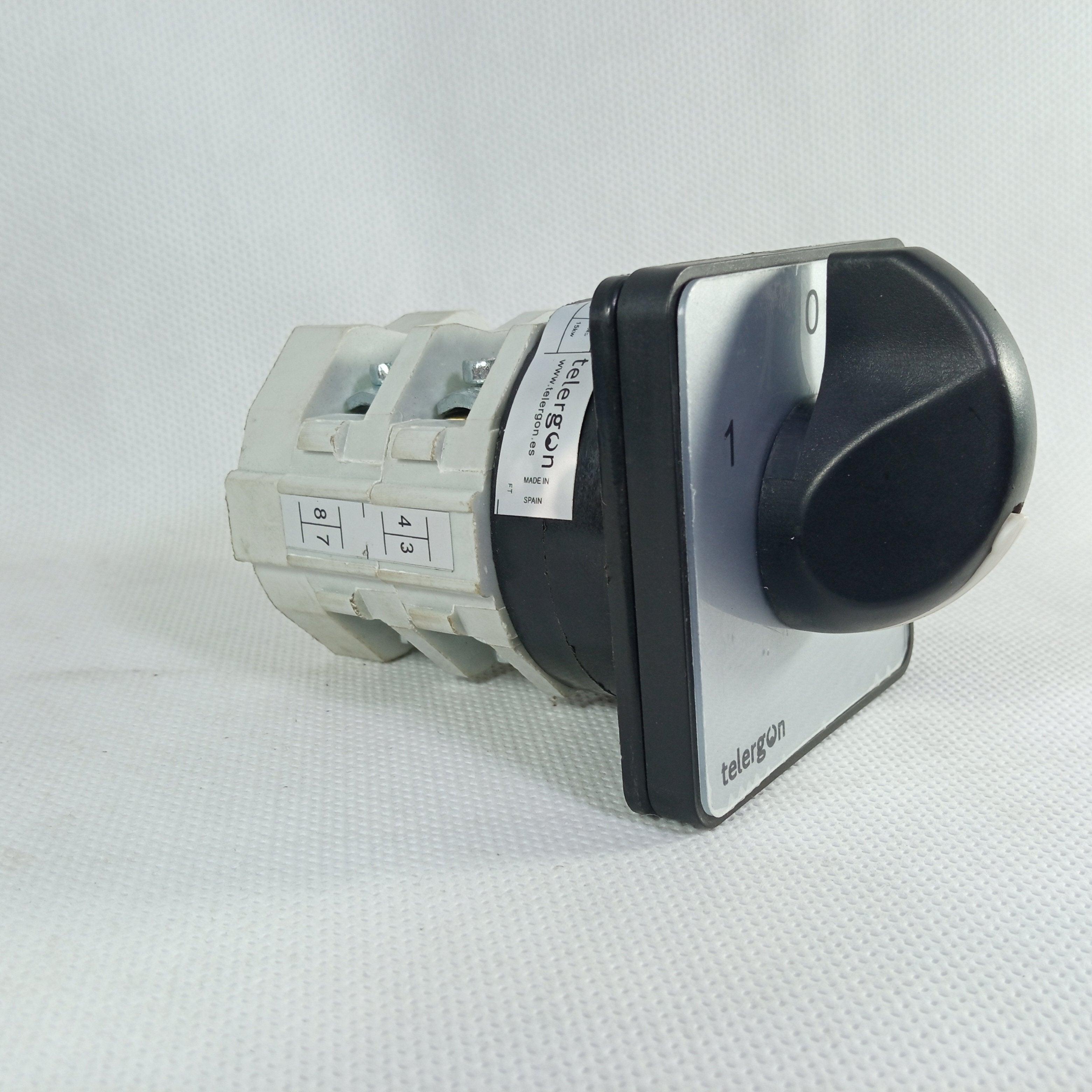 TELERGON 63A Cam Switch 1-0-2  Rotary Changeover Switches in Pakistan - 63/3