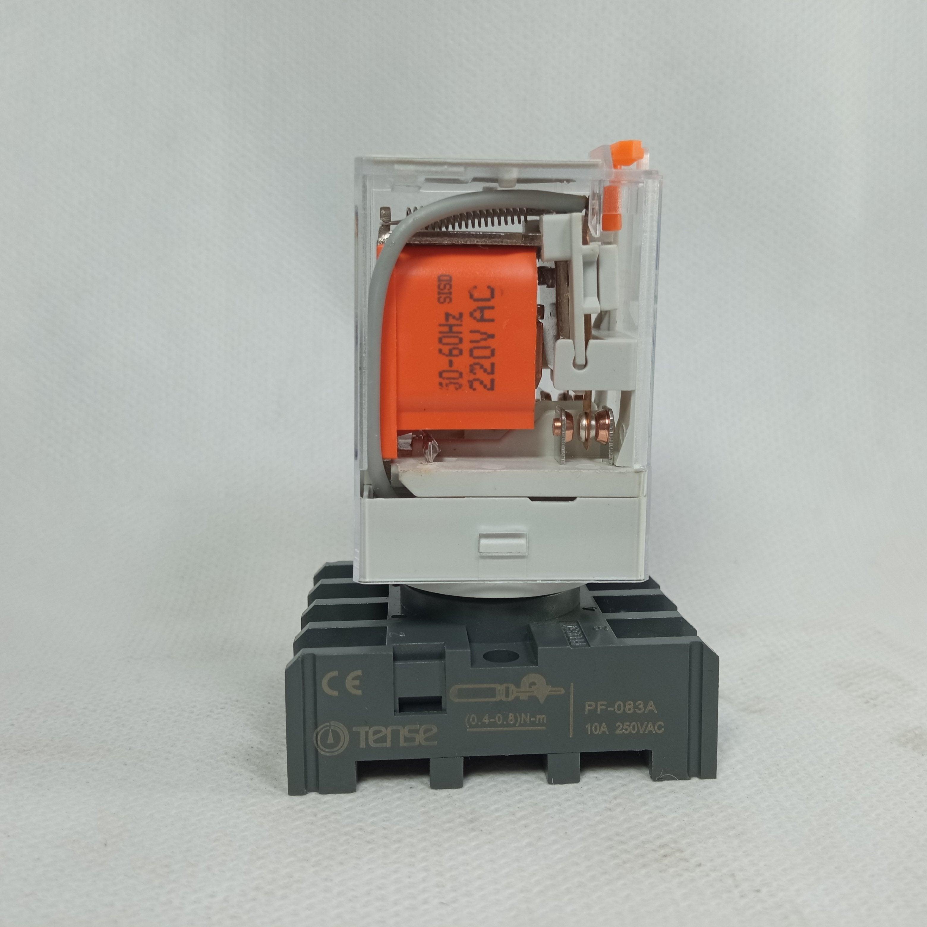 Tense Relay 8 Pin 10A-250V AC 220V in Pakistan thumbnail 6