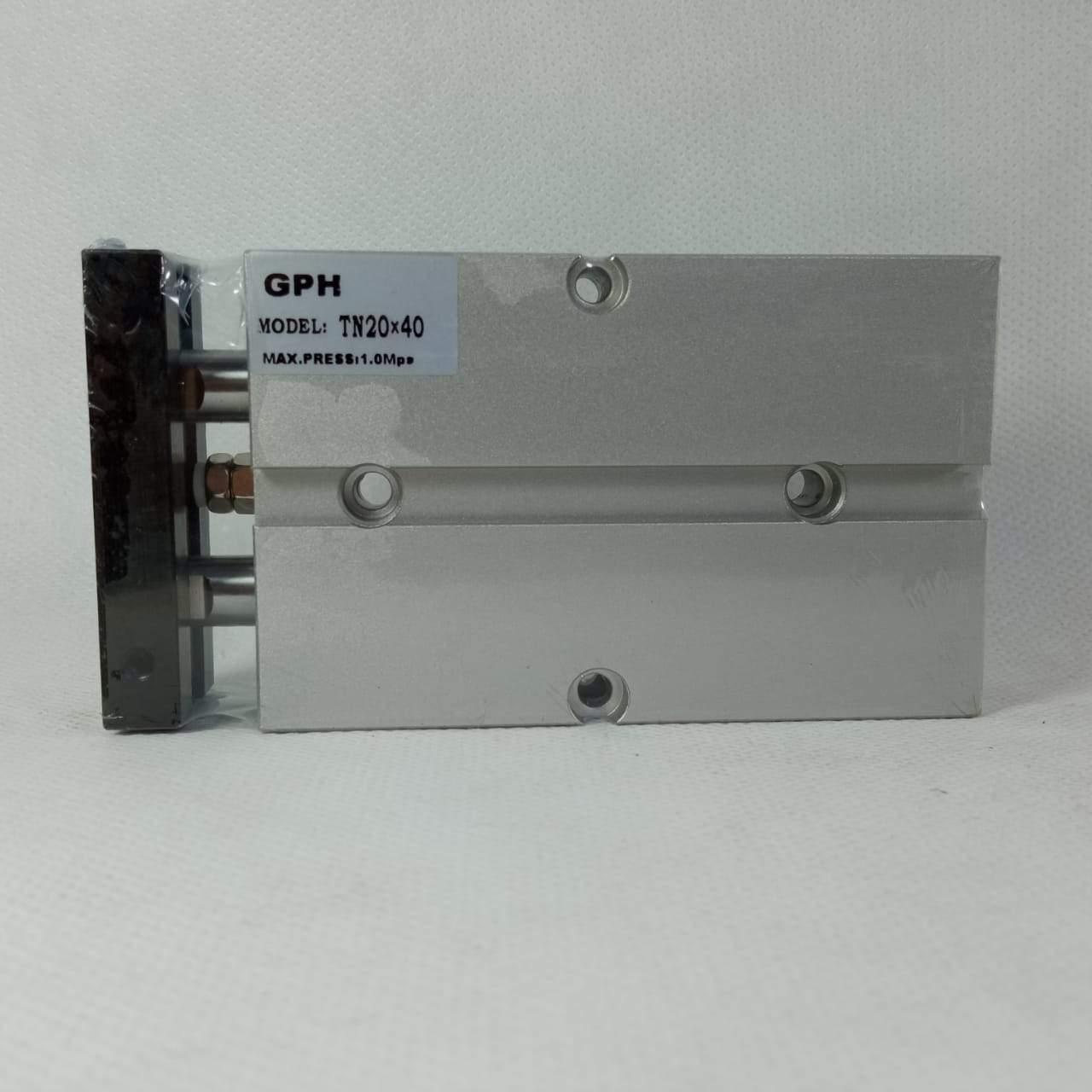 Pneumatic  Double Rod Aluminum Alloy Cylinder Bore in Pakistan - TN20 x 40 thumbnail 4