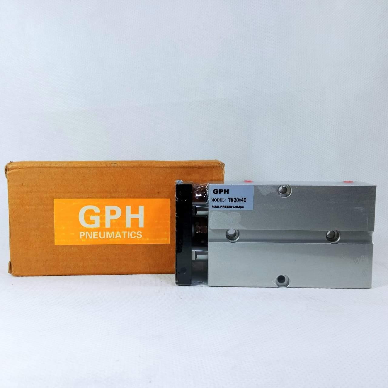 Pneumatic Double Rod Aluminum Alloy Cylinder Bore in Pakistan - TN40x50