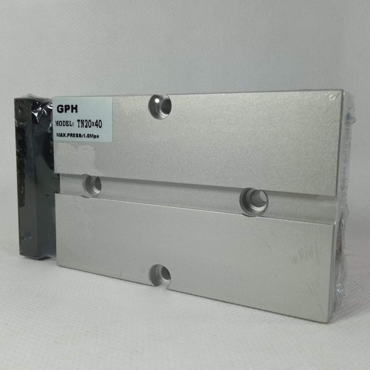 Pneumatic  Double Rod Aluminum Alloy Cylinder Bore in Pakistan - TN16X20 thumbnail 2