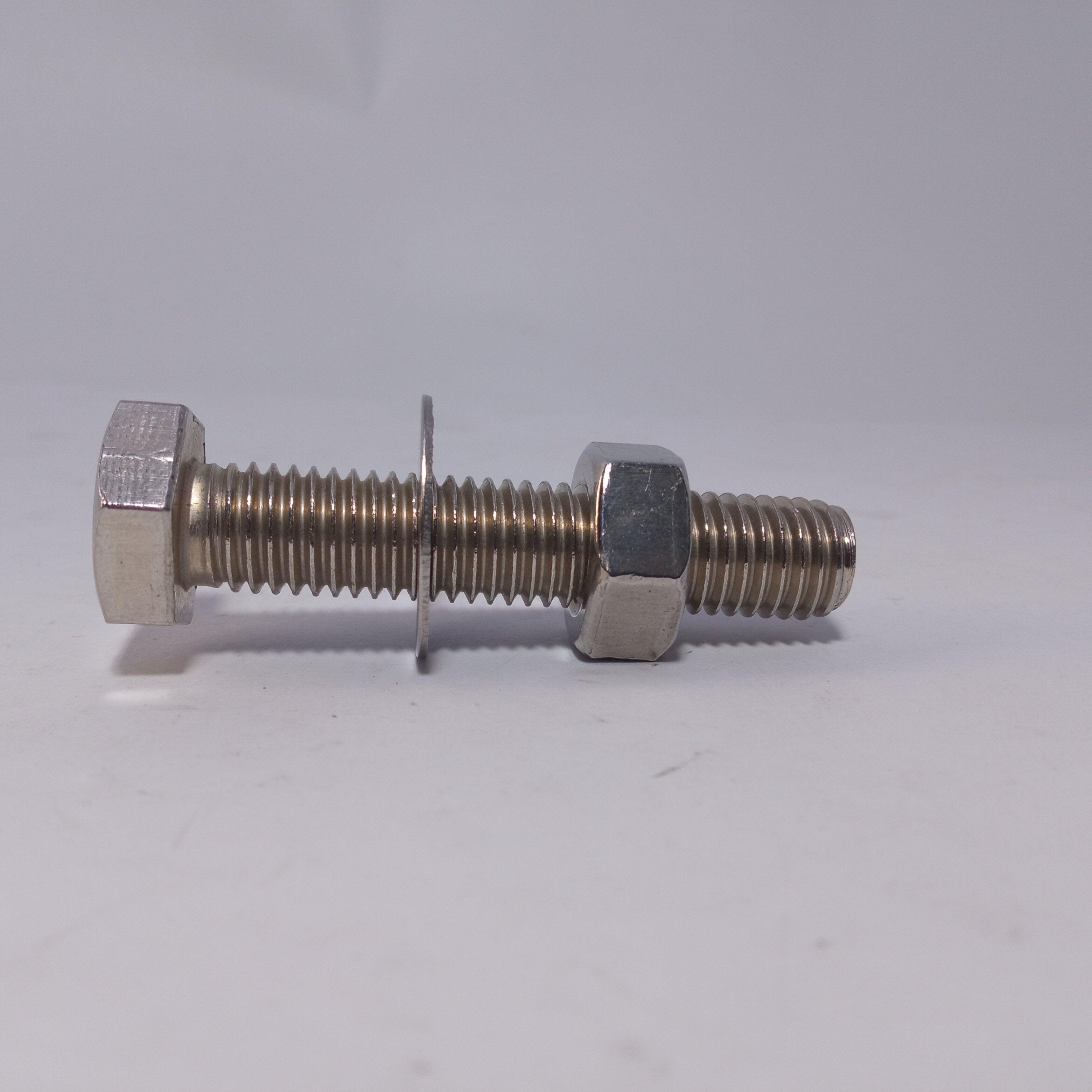Nut bolt SS BOLT  Stainless steel screw in Pakistan - M12-50 thumbnail 3