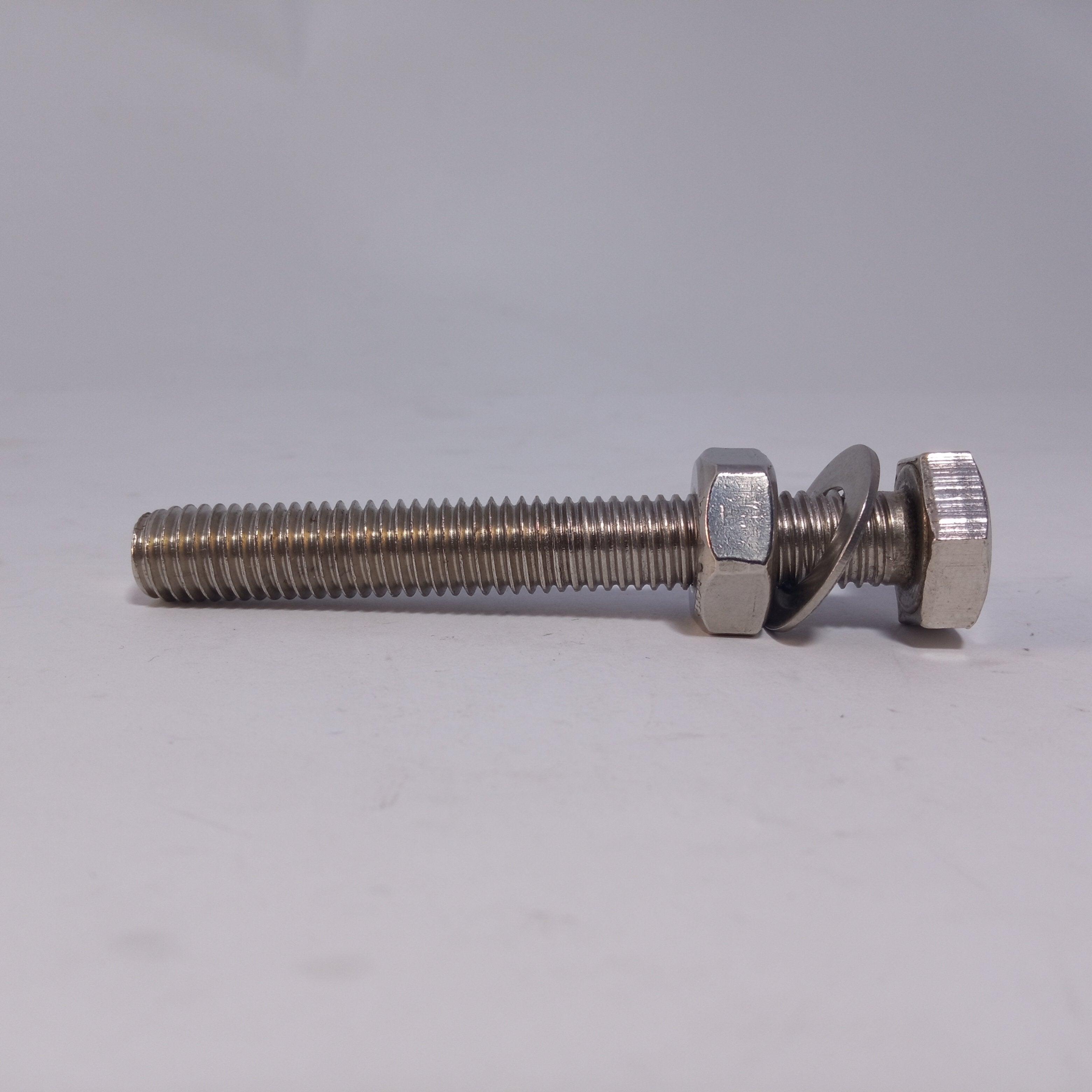 Nut bolt SS BOLT  Stainless steel screw in Pakistan - M10-25 thumbnail 4