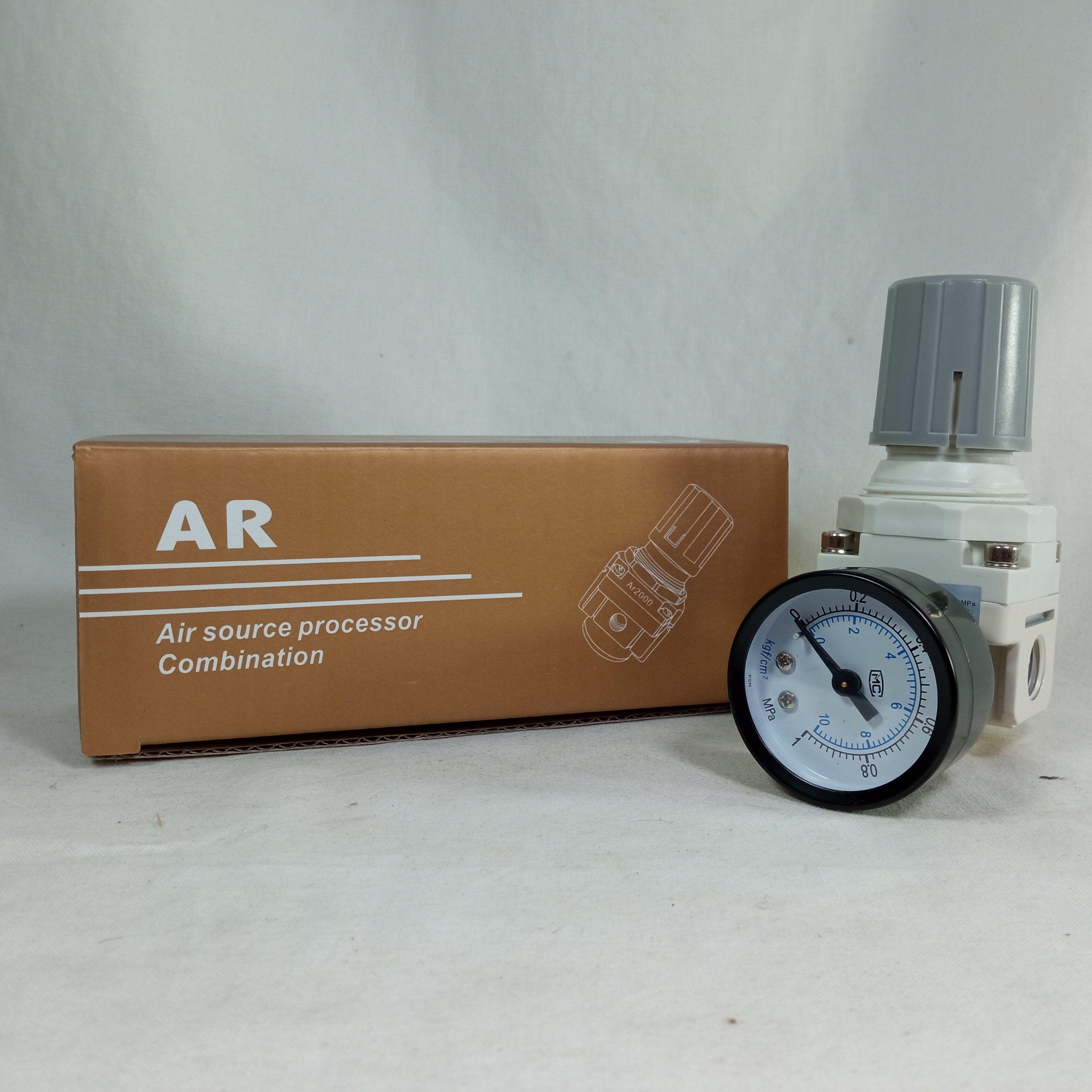 AR2000-02 Adjustable Air Regulator Pressure Gauge Reducing Valve Sign in Pakistan thumbnail 6