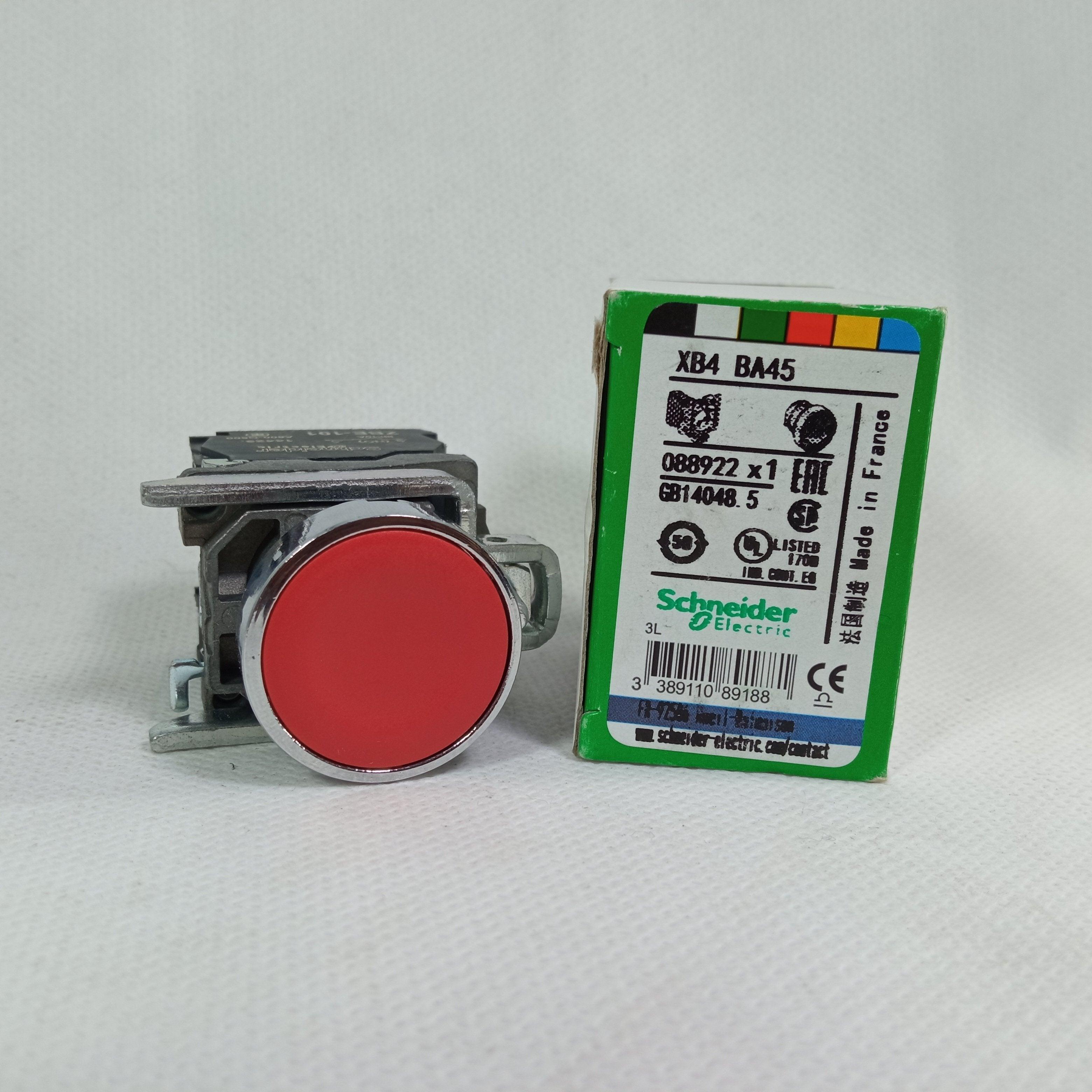 Schneider 22mm Push Button / Miniature  Push Button On Off Switch in Pakistan - Green thumbnail 4