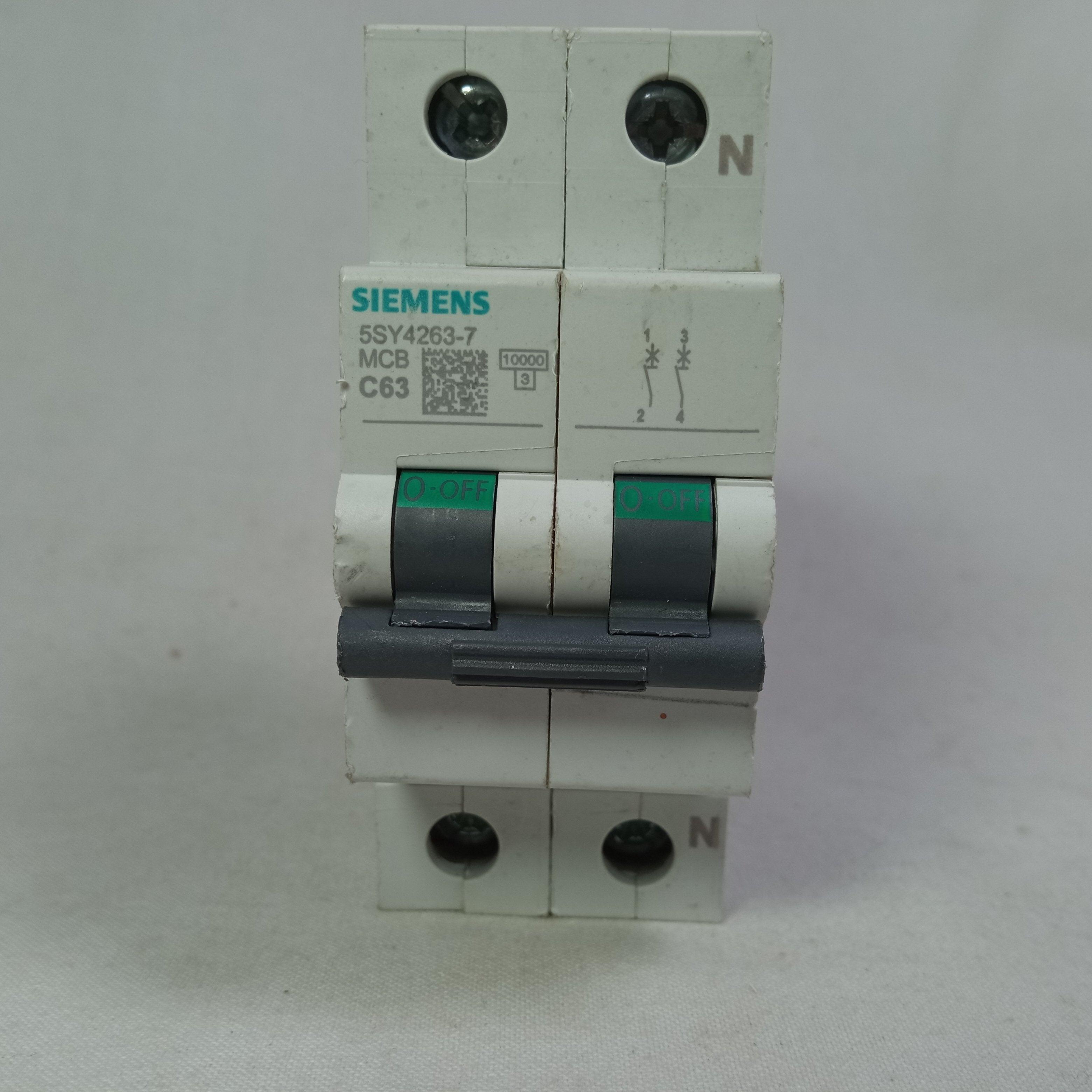 MCB AC Circuit Breaker 5SY4263-7 SEIMENS in Pakistan - 1 Pole / 16A