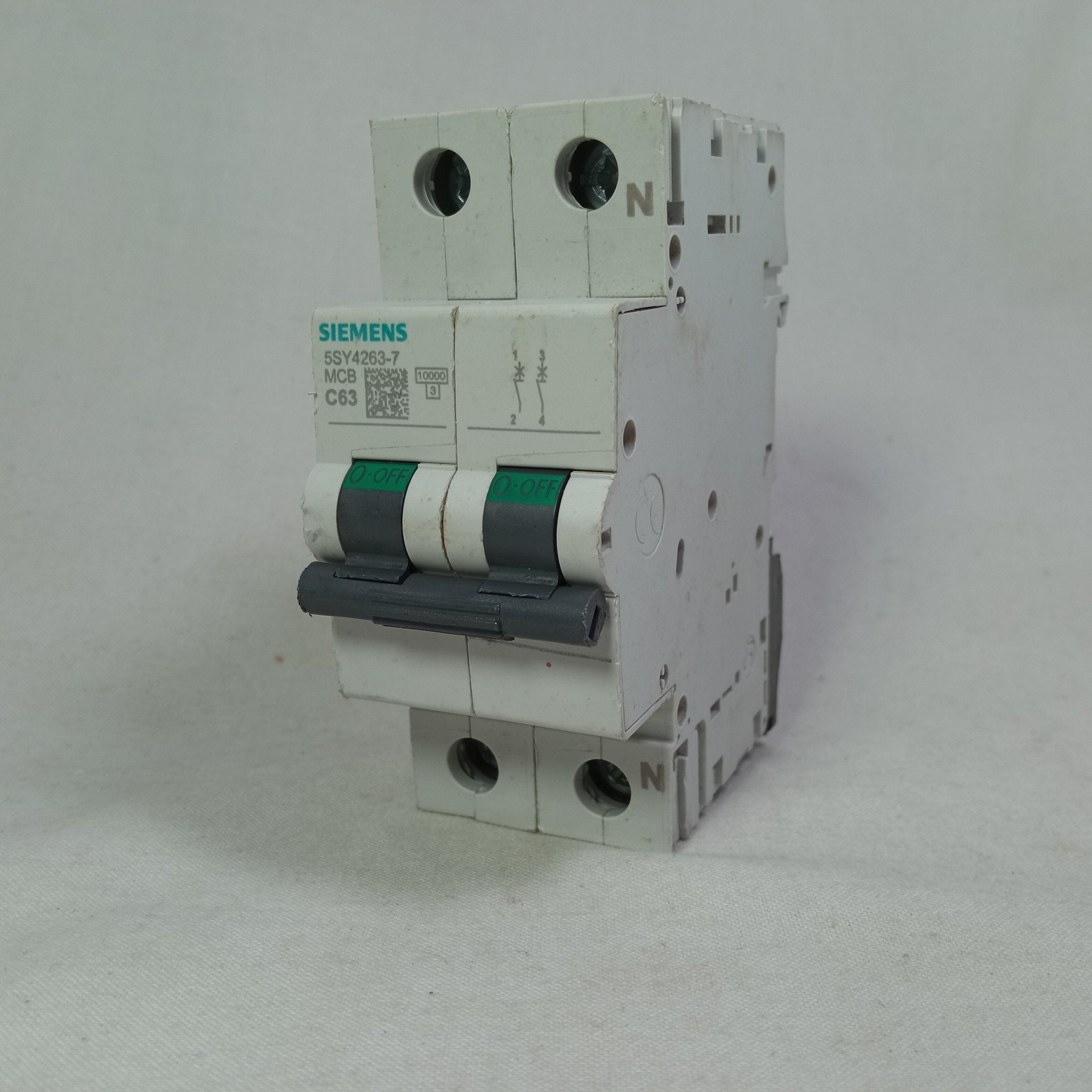 MCB AC Circuit Breaker 5SY4263-7 SEIMENS in Pakistan - 1 Pole / 63A thumbnail 3