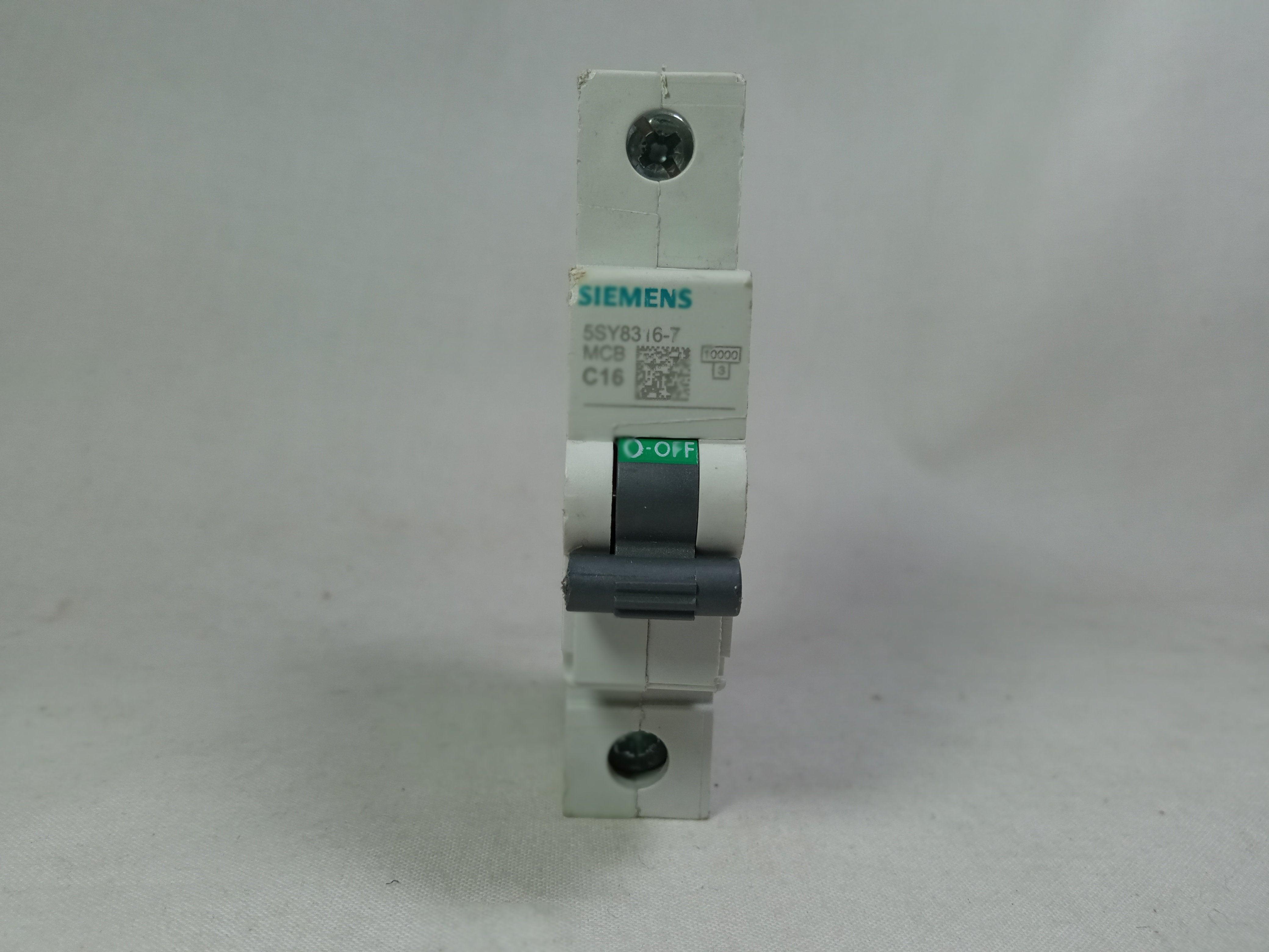 MCB AC Circuit Breaker 5SY4263-7 SEIMENS in Pakistan - 2 Poles / 16A thumbnail 8