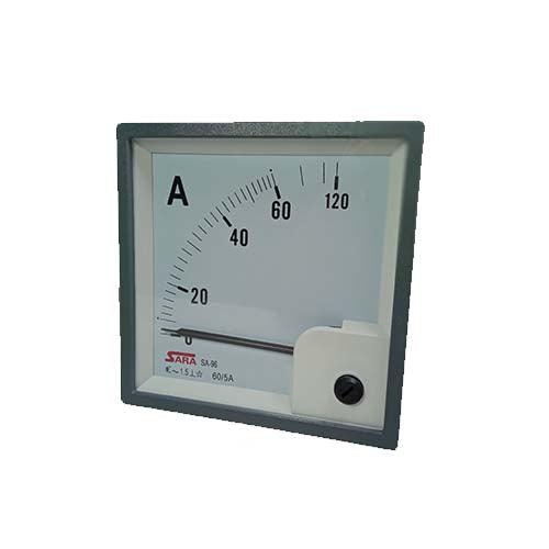 Analog AC Ammeter 60/5A SA-96 Panel Meter SARA in Pakistan - SA-72 thumbnail 3