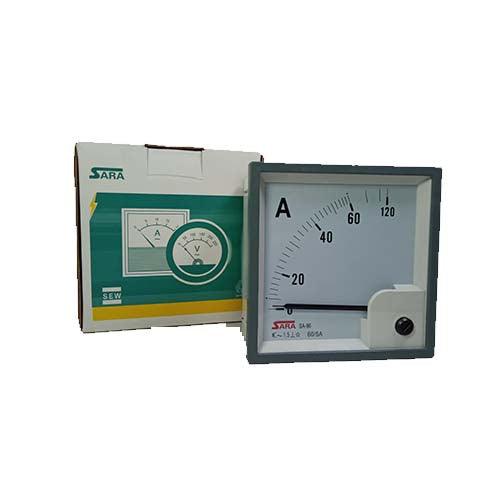 Analog AC Ammeter 60/5A SA-96 Panel Meter SARA in Pakistan - SA-96 thumbnail 2