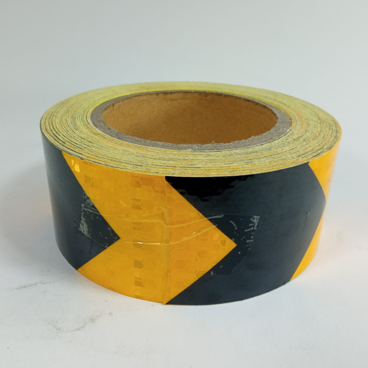 Reflector Arrow Tape China Made 50 Foot Roll in Pakistan - 2” x 50 Foot / Black & Gold thumbnail 2