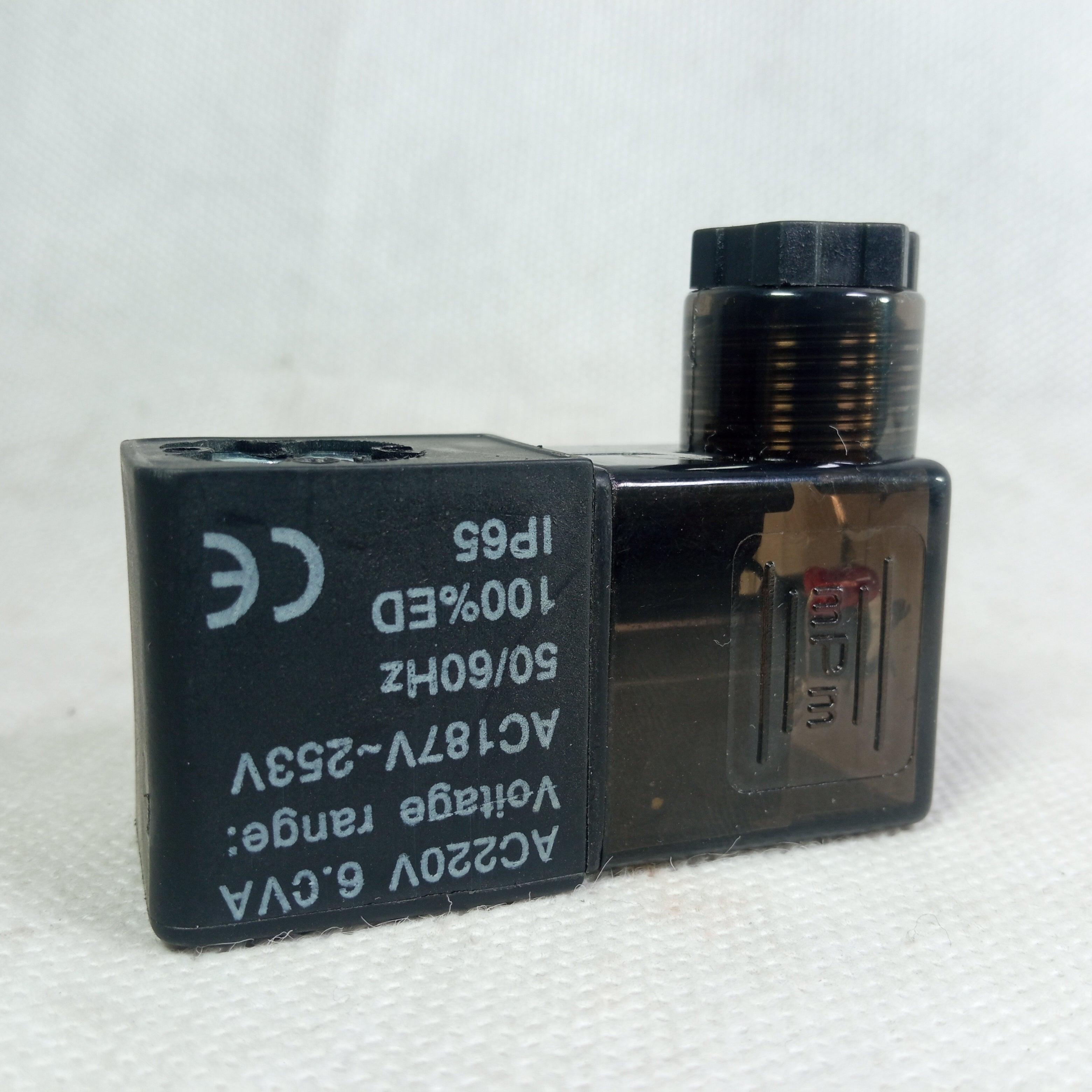 Pneumatic Solenoid Valve Coil 4V210 DC 12V/24V AC 220V Coil in Pakistan - 12VDC thumbnail 2