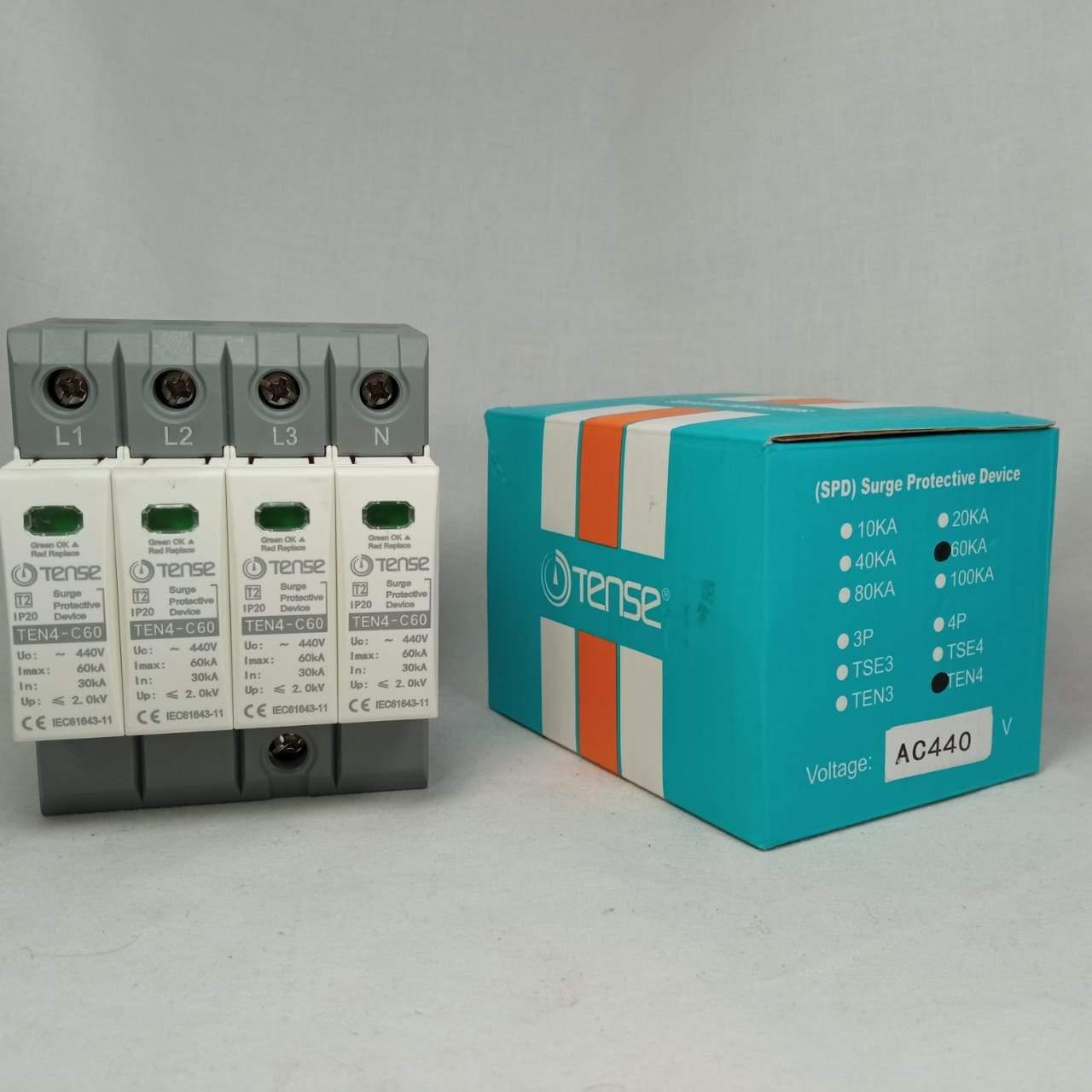 Surge Protective Device IP20 TEN2-C60 60KA 4 Pole AC (TENSE) in Pakistan - Simple thumbnail 6