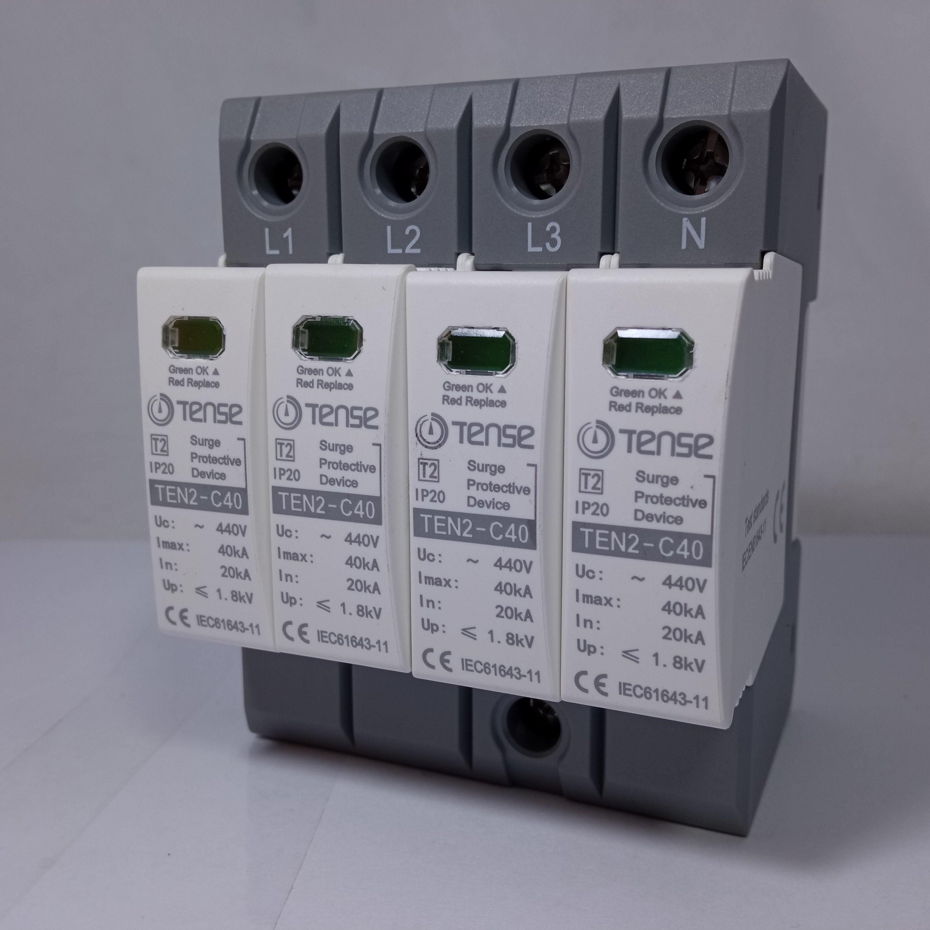 Surge Protective Device IP20 TEN2-C60 60KA 4 Pole AC (TENSE) in Pakistan - Feed Back thumbnail 4