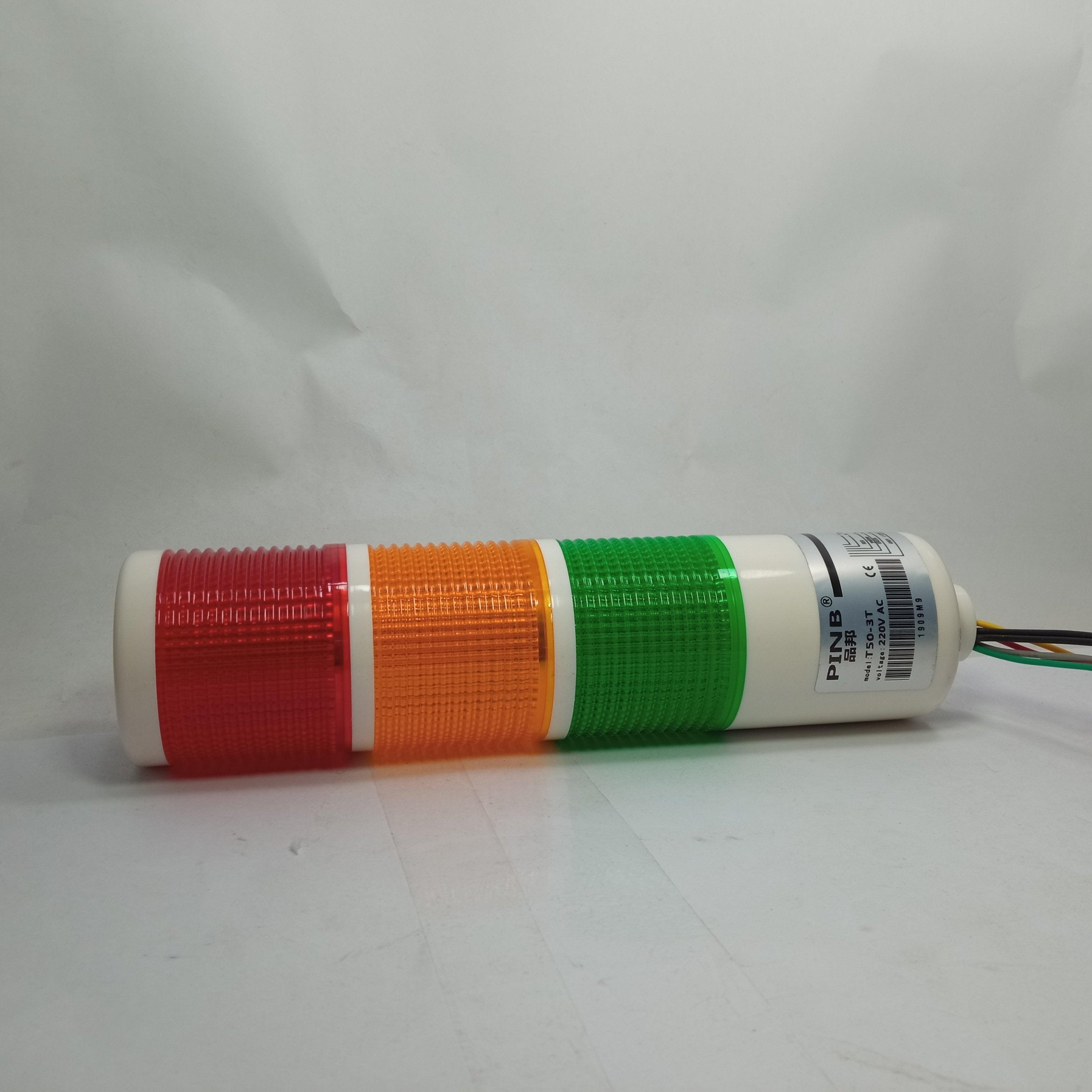 LED Industrial Signal Tower Light 3 Colors Flash LED Light Warning Lamp for CNC Machines