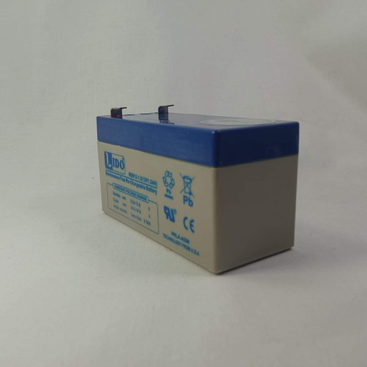 Rechargeable Dry Battery 12v 1.2AH 0.36A in Pakistan thumbnail 2