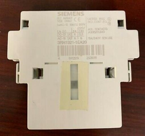 3RH1921-1EA20 SIEMENS Auxiliary Contact Block thumbnail 6