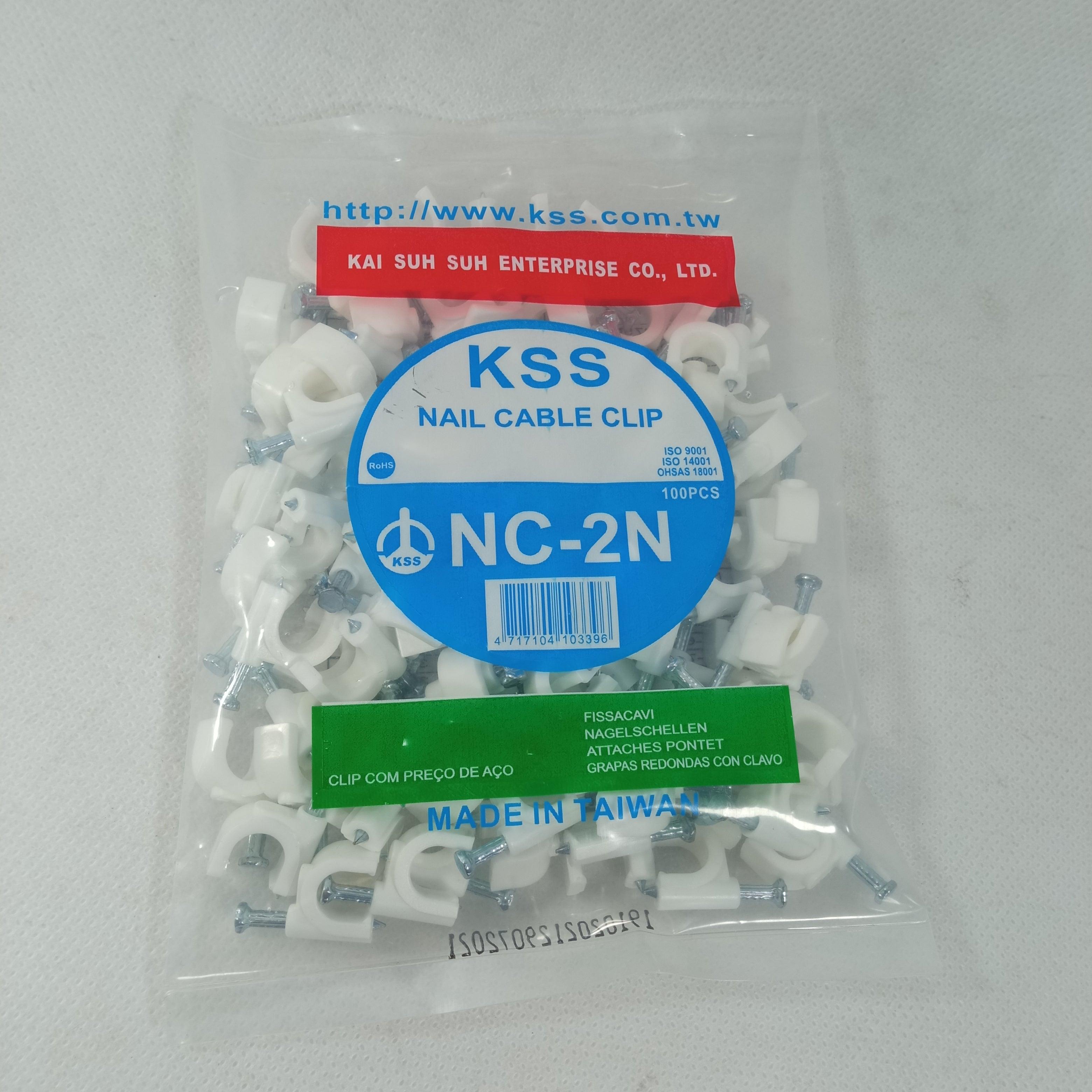 KSS Nail Clamp Cable Clip Wire Clip Different Sizes in Pakistan - 5mm thumbnail 3