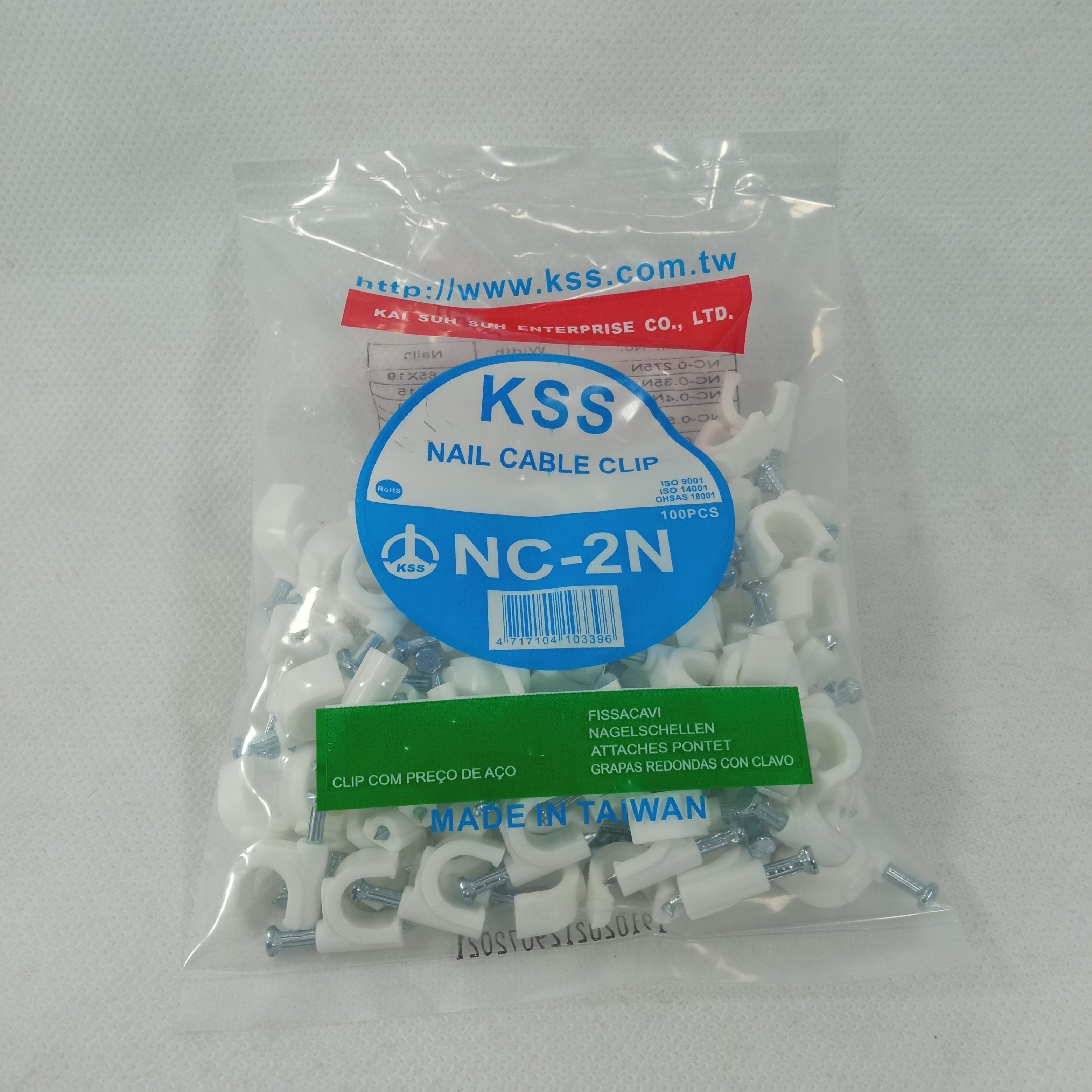 KSS Nail Clamp Cable Clip Wire Clip Different Sizes in Pakistan - 14mm thumbnail 5