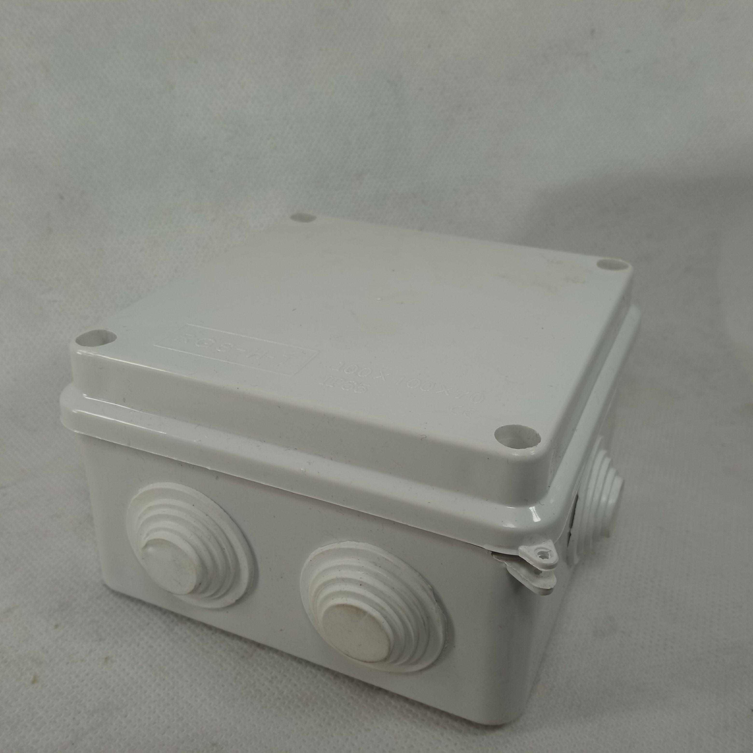 White Junction Box For Pipe Fittings Size 4 x 4 in Pakistan thumbnail 2
