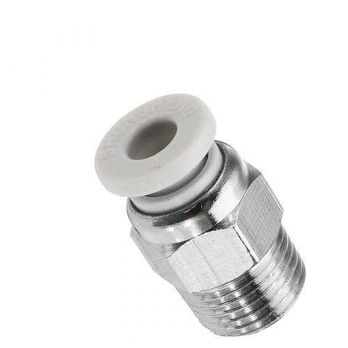 Thread Nozzle Quick Direct Pneumatic Connector for 8mm pipe in Pakistan - 12mm