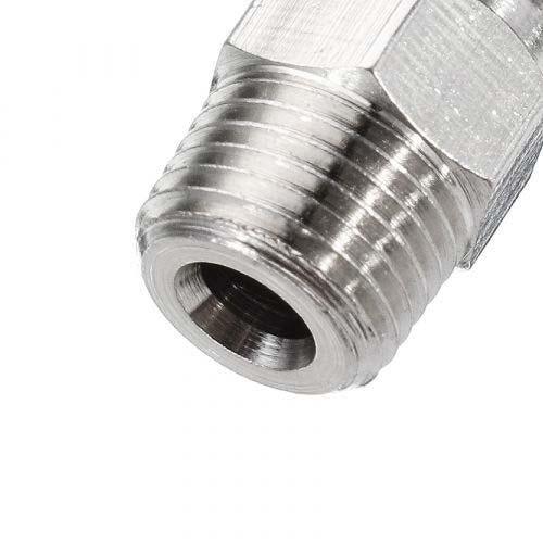 Thread Nozzle Quick Direct Pneumatic Connector for 8mm pipe in Pakistan - 12mm thumbnail 6