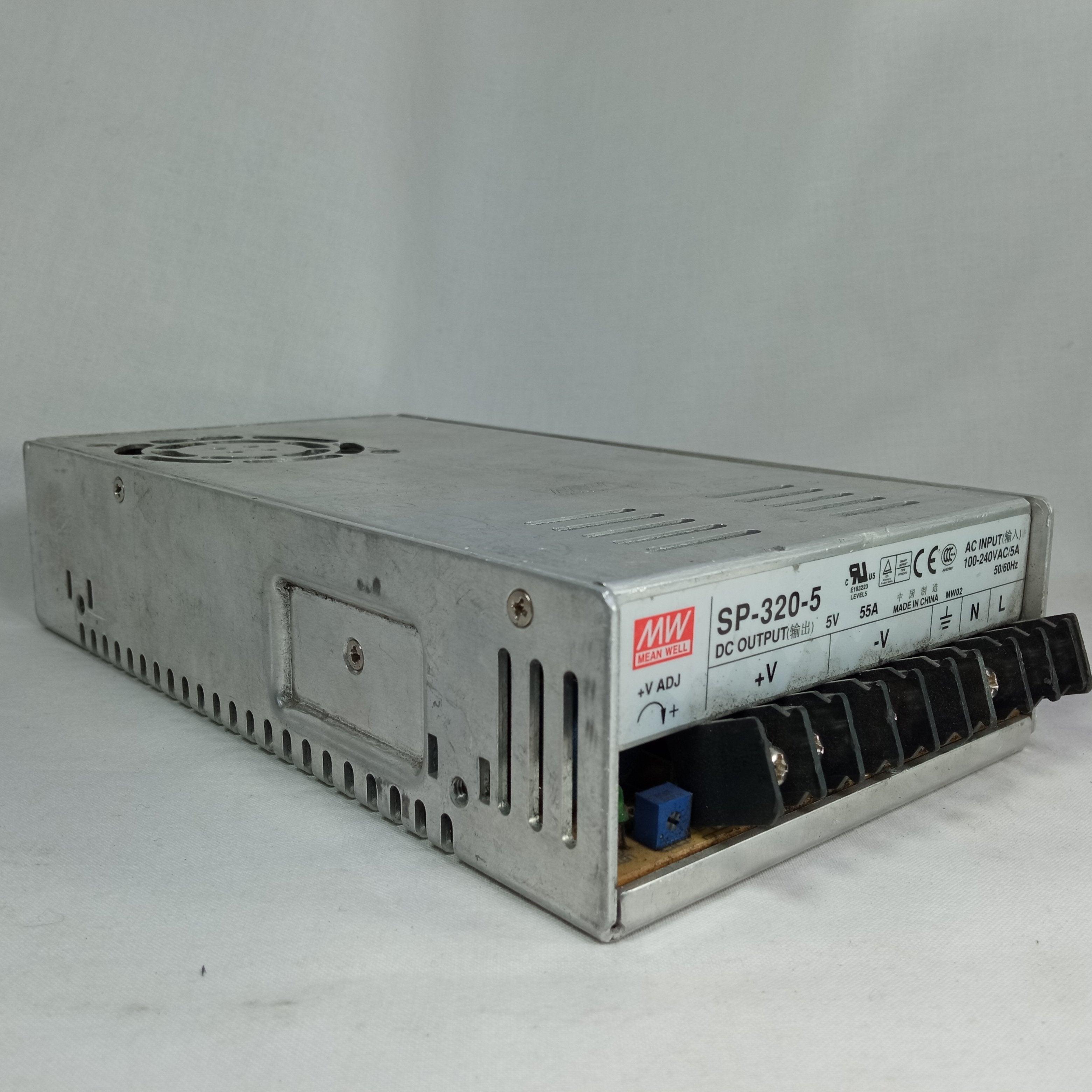 5V 55A Power Supply Mean Well MW SP 320 5 Lotted in Pakistan