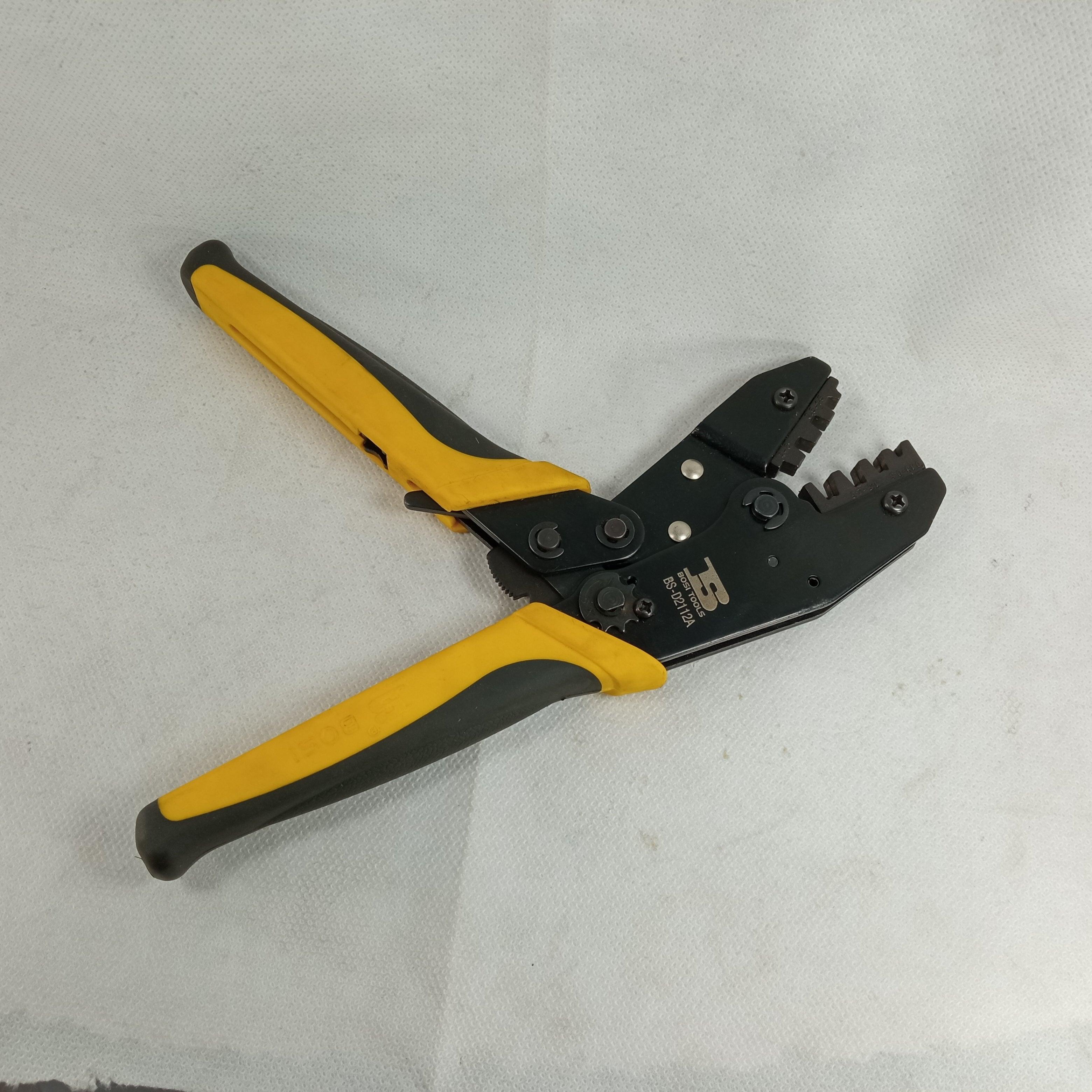BOSI Hand Insulated Ratchet Terminal Crimping Plier BS-D2112A thumbnail 3