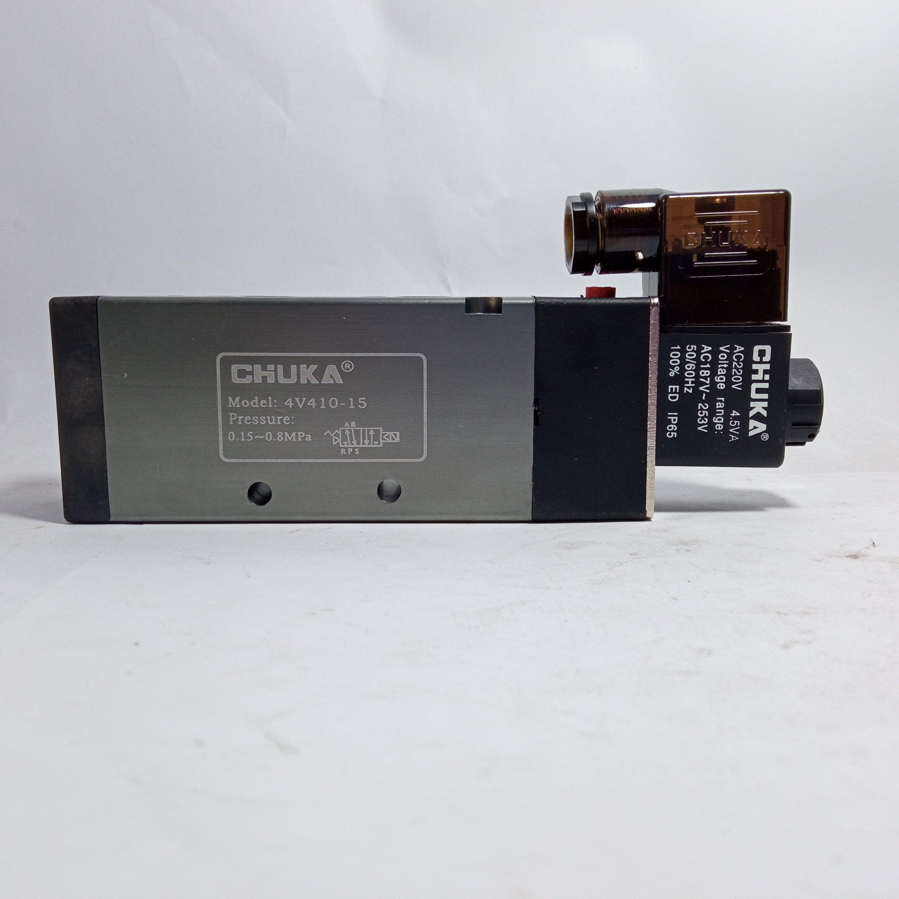 Solenoid Valve 4v210-08 4V310-10 4V410-15 two Way Valve (Chuka) - 4V310-10 thumbnail 2