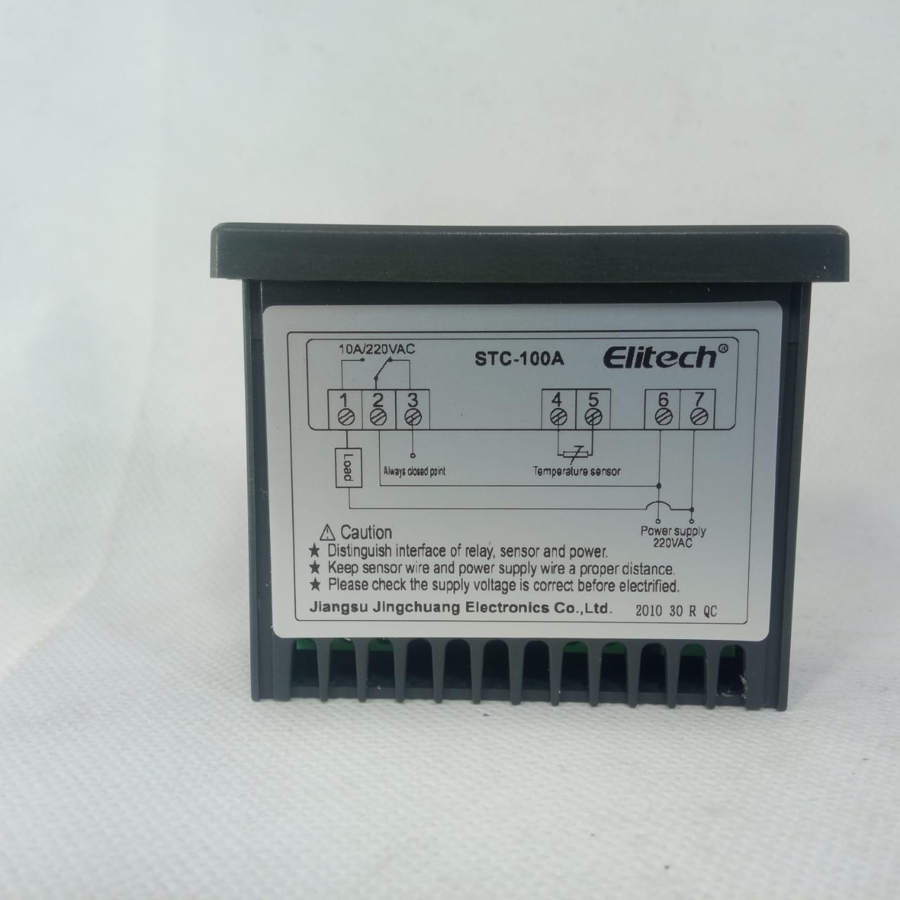 Elitech Temperature Controller for Cake Cabinet Thermostat  STC 100A  in Pakistan thumbnail 3