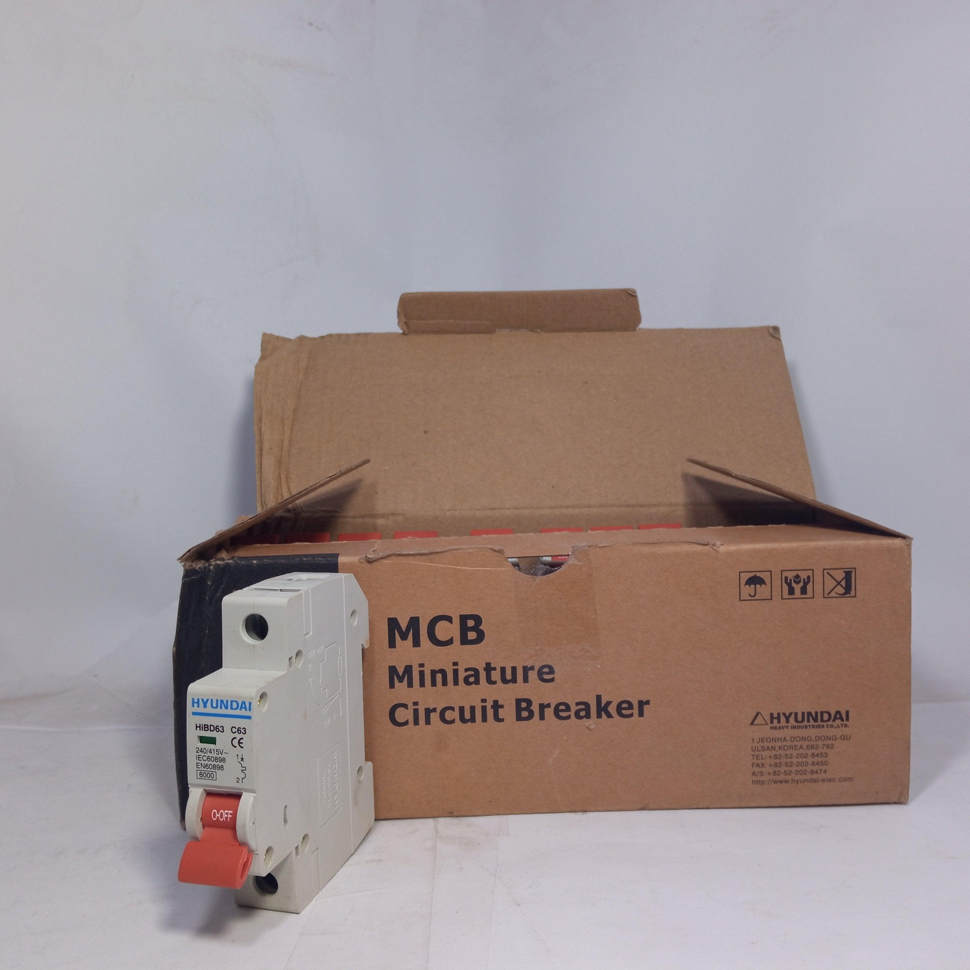 HYUNDAI Miniature Circuit Breaker EN60898 HIBD63 in Pakistan - 63A thumbnail 5