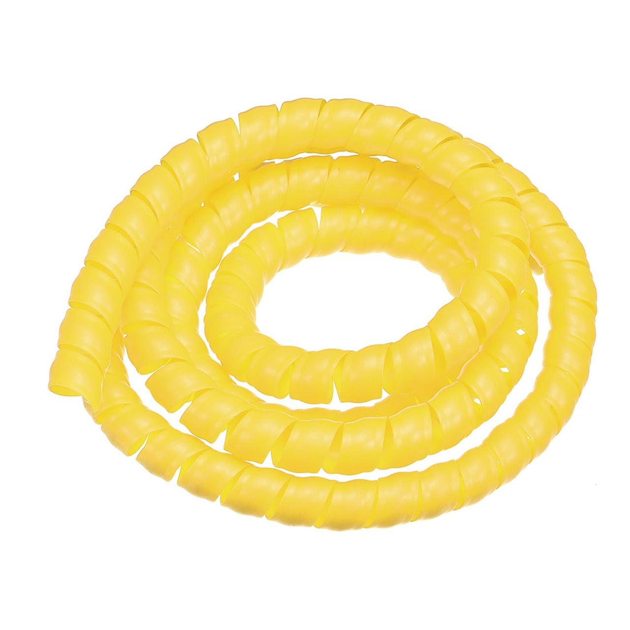 Yellow Insulation Spiral Sleeves for Cable Management 3meter in length - 25mm