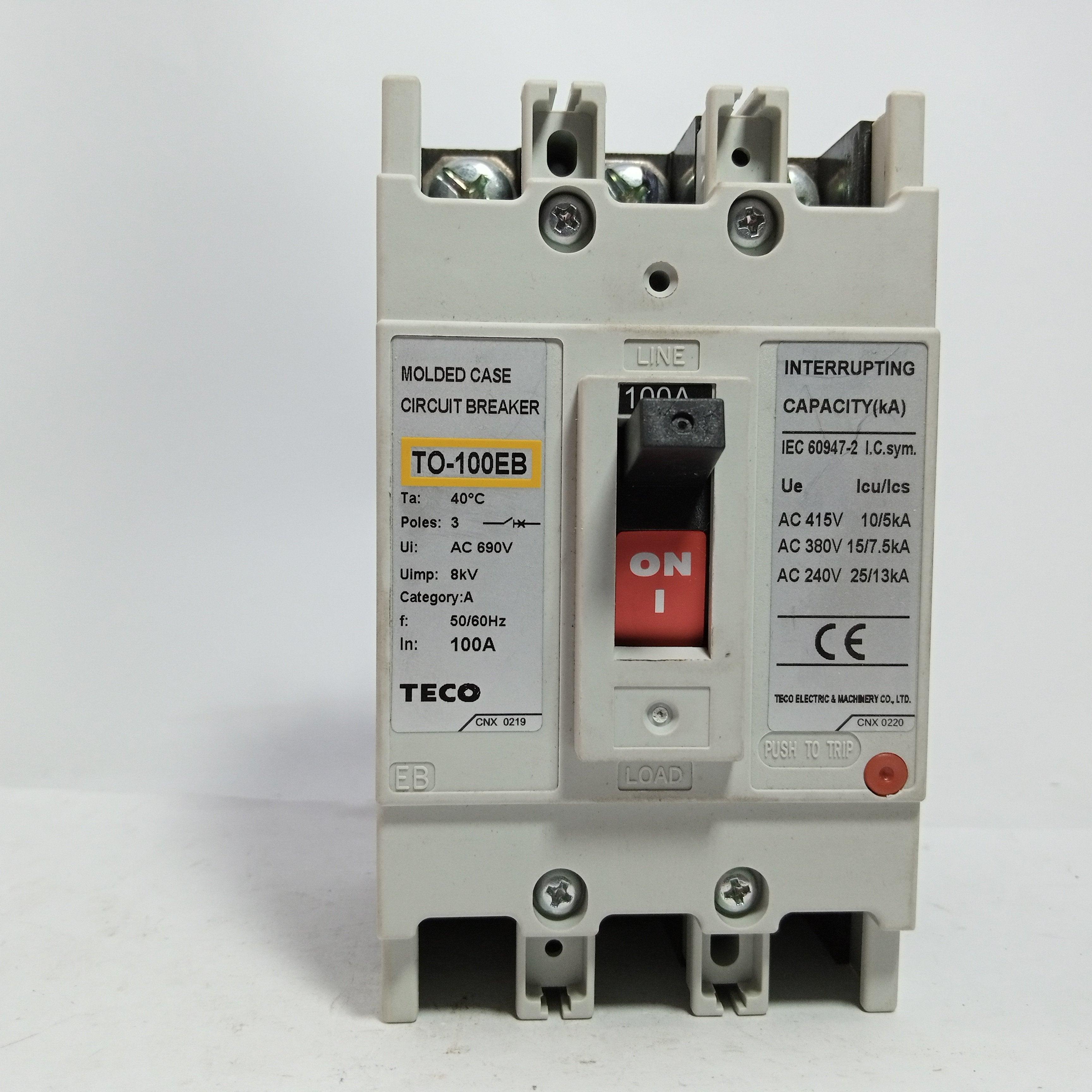 AC circuit breaker TO Series E type, 400V up to 15kA in Pakistan - 75A thumbnail 4