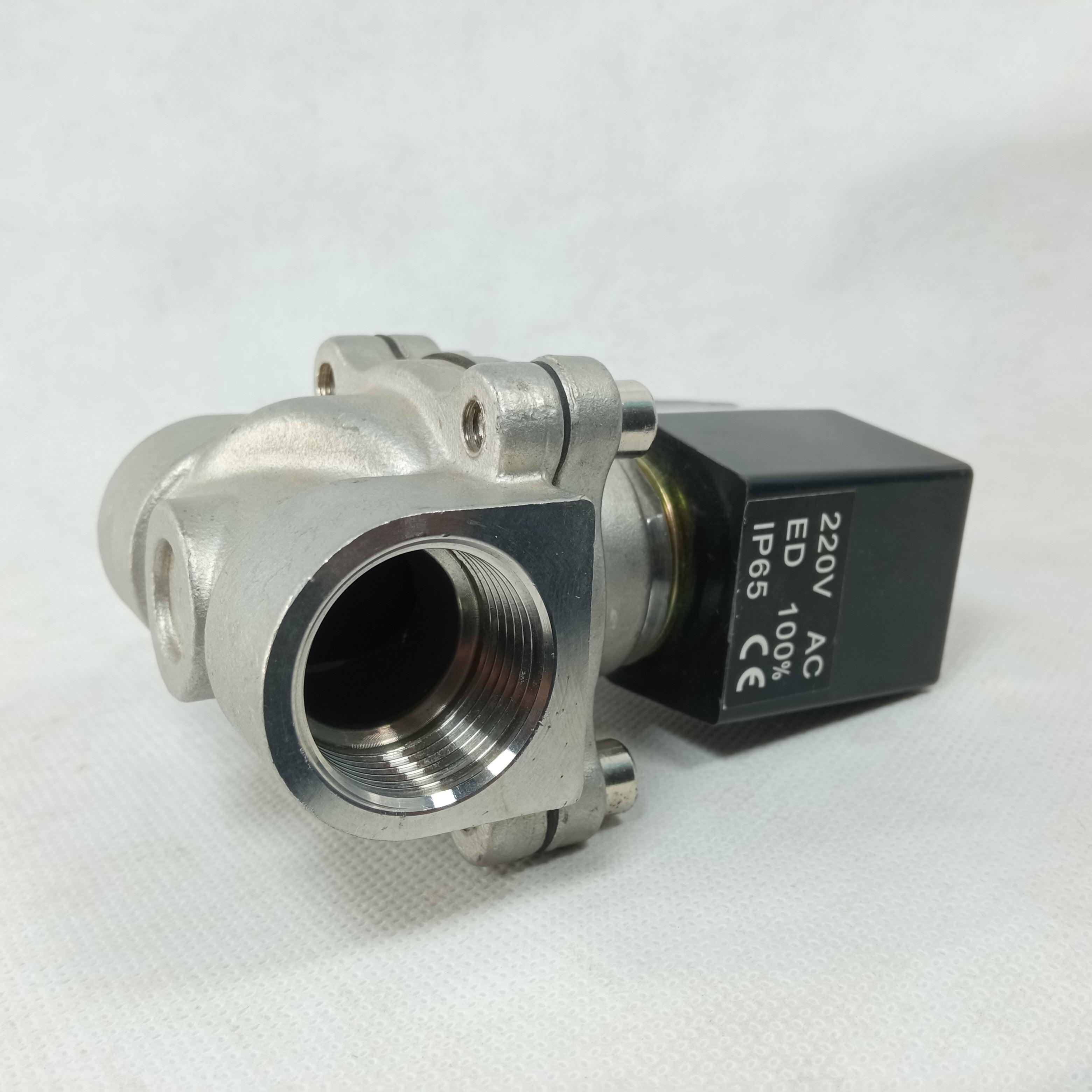 Solenoid Valve SS AC220V in Pakistan - 1/2 inch thumbnail 5