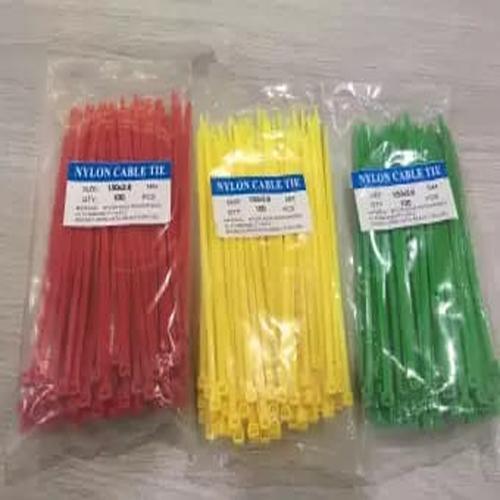 Color cable tie in Pakistan - 10" / Yellow