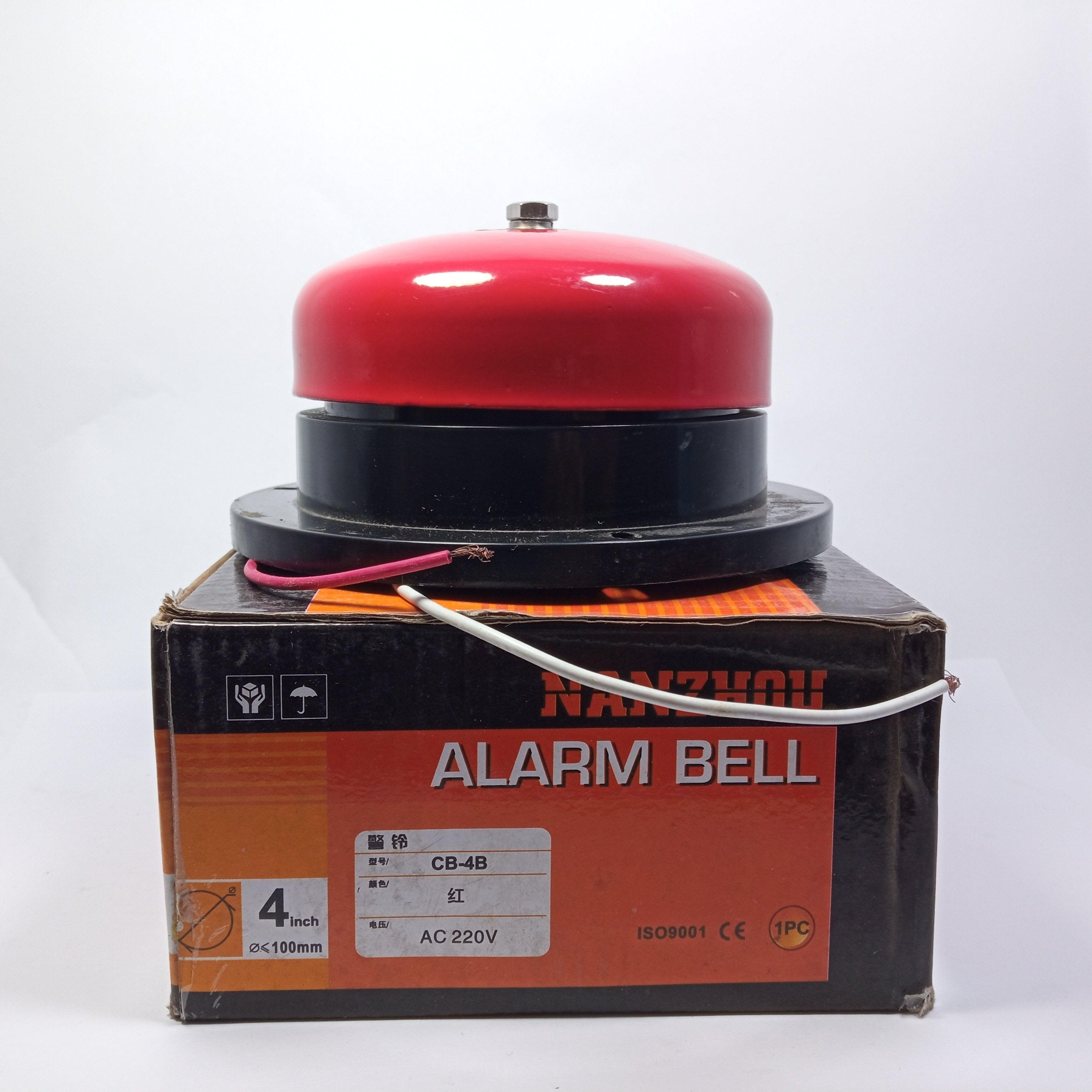 CB-4B Industrial Electric Riser Hood AC220V Fire Alarm Bell - 4 Inch thumbnail 2