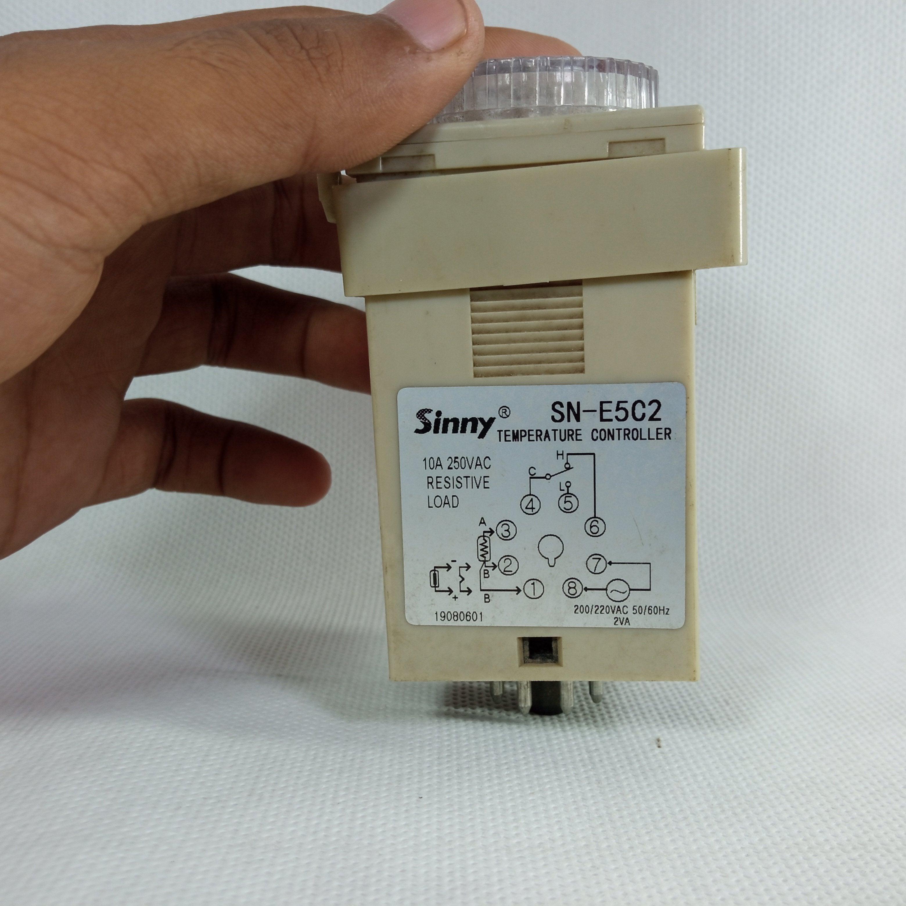 Sinny SN E5C2 Temperature Controller 0-100C in Pakistan thumbnail 7