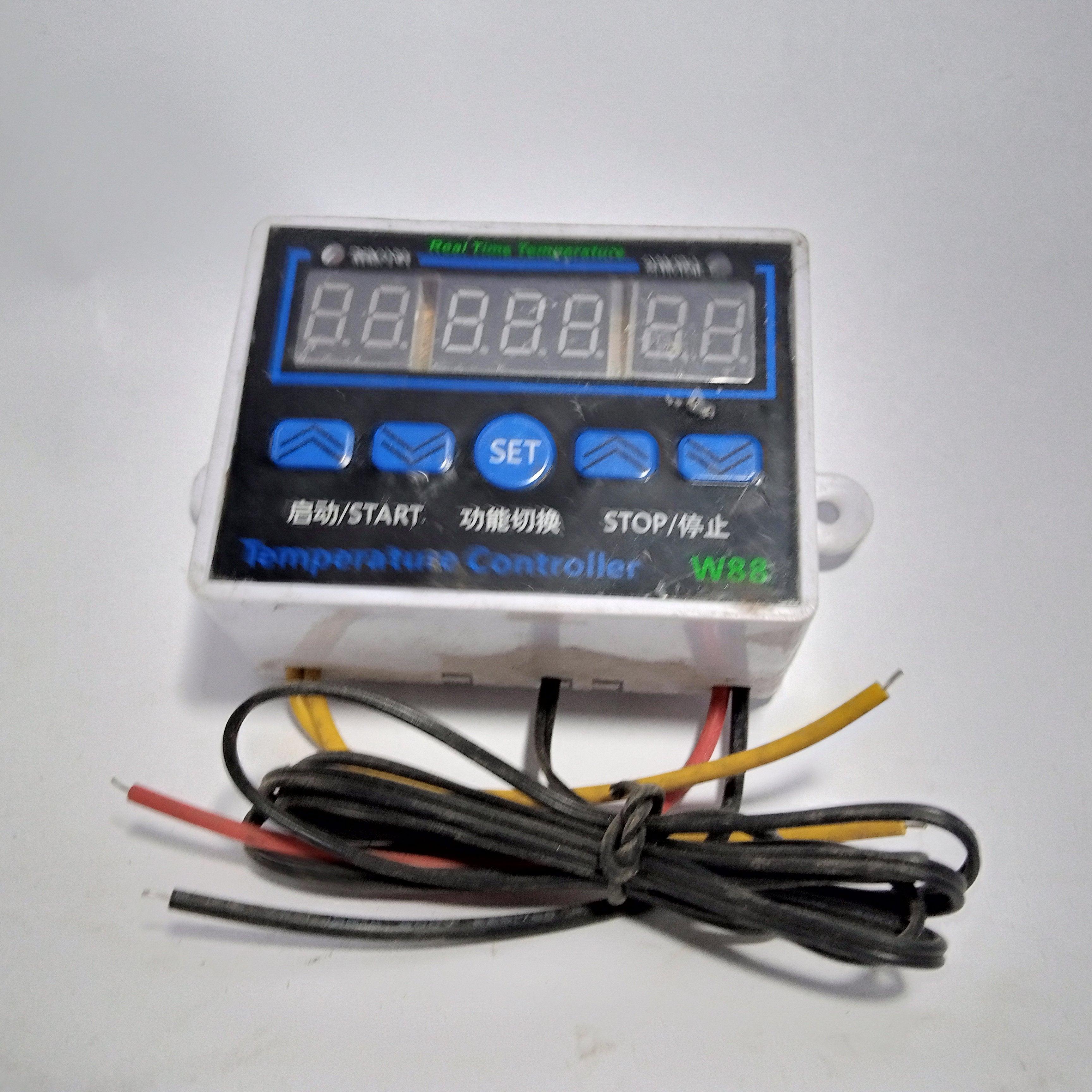 W88 110V 220V Digital Thermostat Temperature Controller Thermoregulator for Incubator Relay 10A Heating Cooling Control