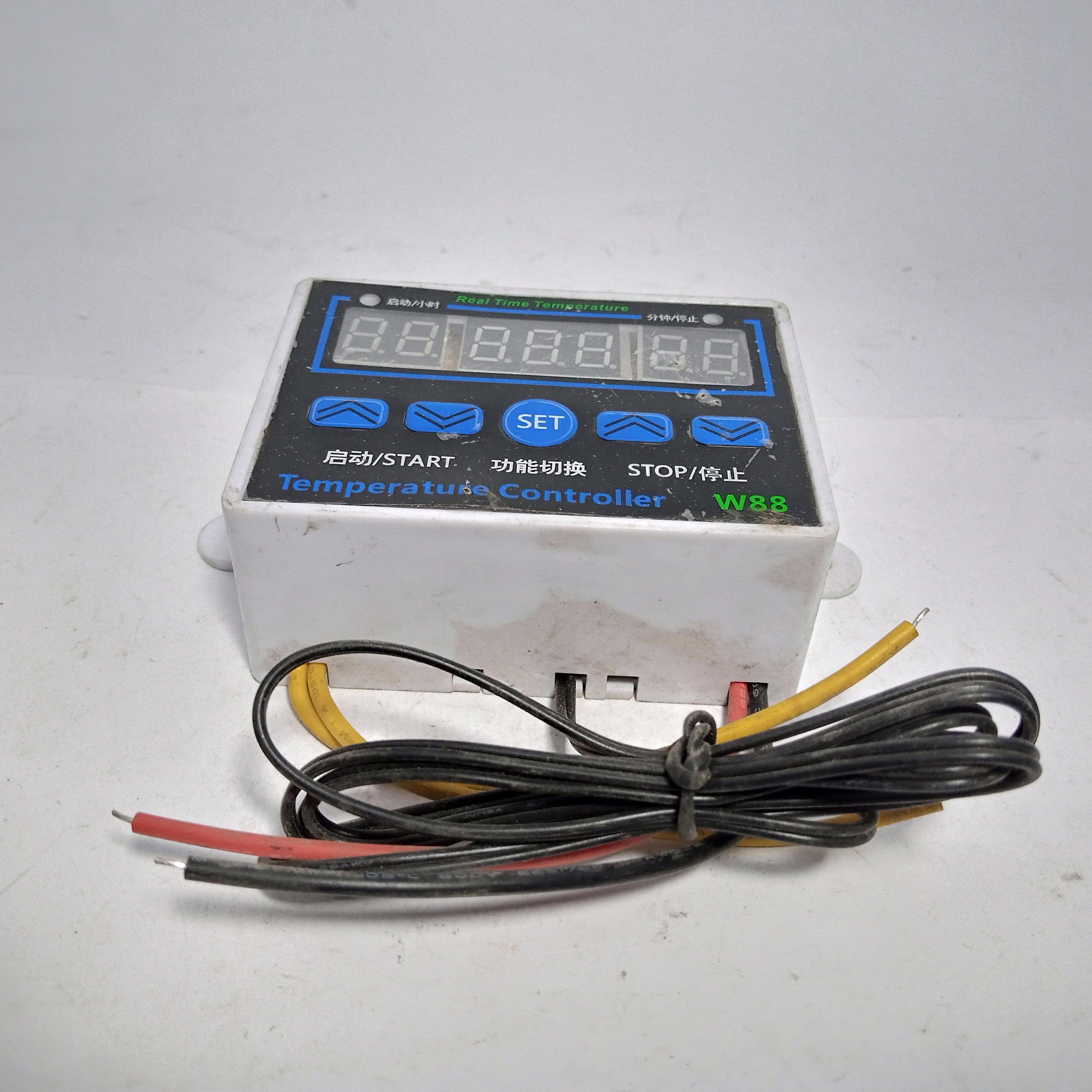 W88 110V 220V Digital Thermostat Temperature Controller Thermoregulator for Incubator Relay 10A Heating Cooling Control thumbnail 2