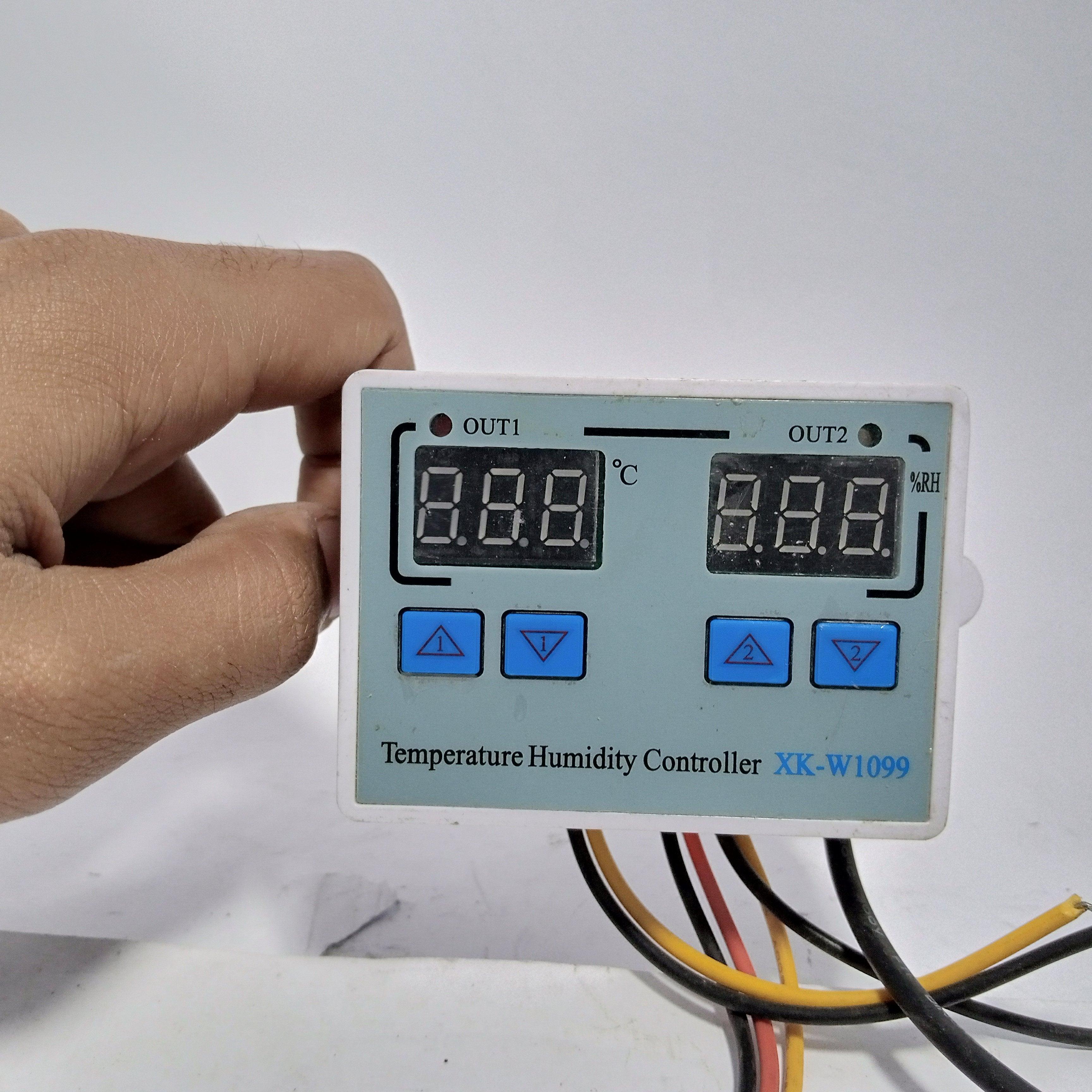 Humidity Controller, Digital Thermostat, Incubator,Temperature, 10A Direct Output Hygrometer, XK-W1099 thumbnail 5