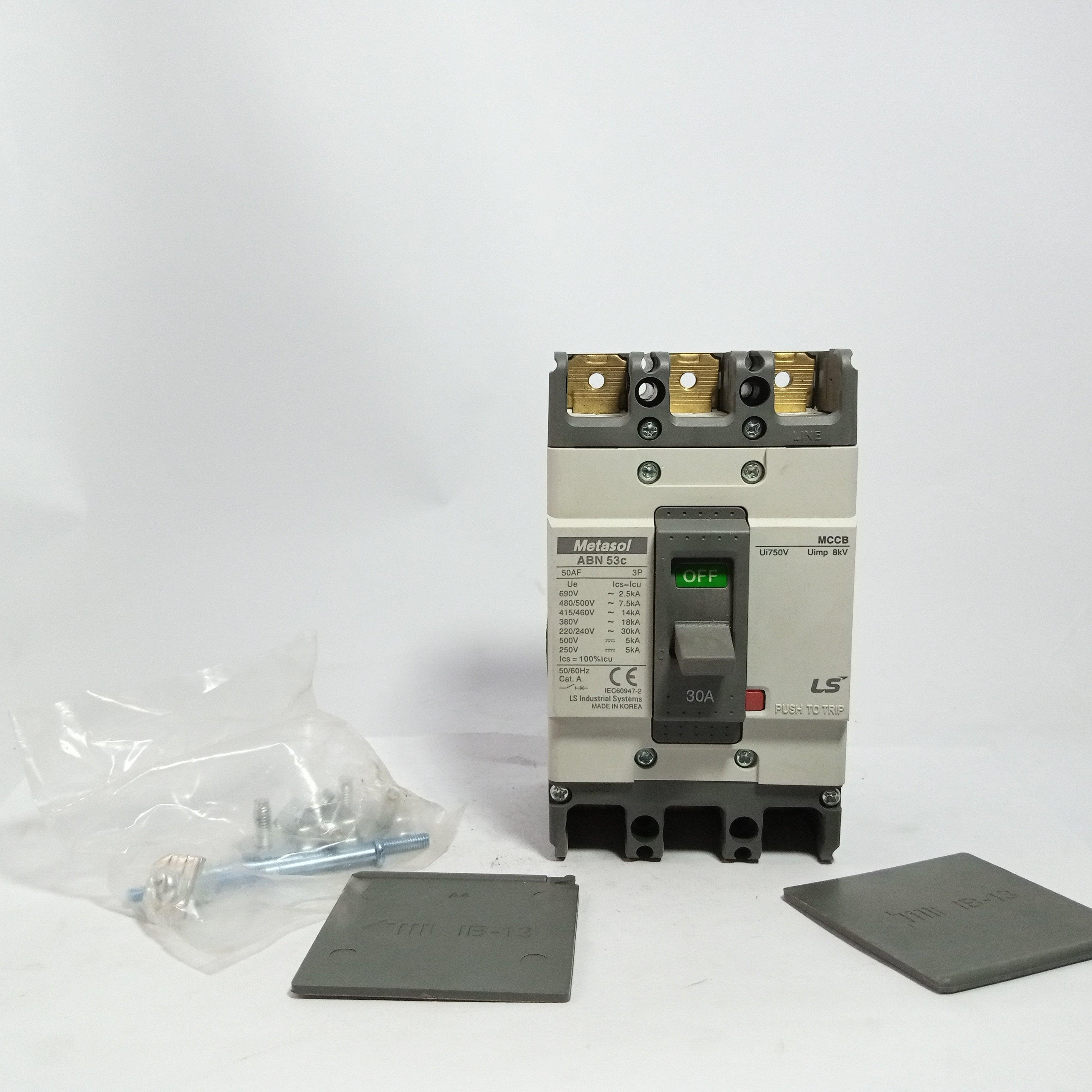 LS Metasol ABN 53C 50AF Molded Case Circuit Breaker 3P MCCB N-Type in Pakistan - 100A