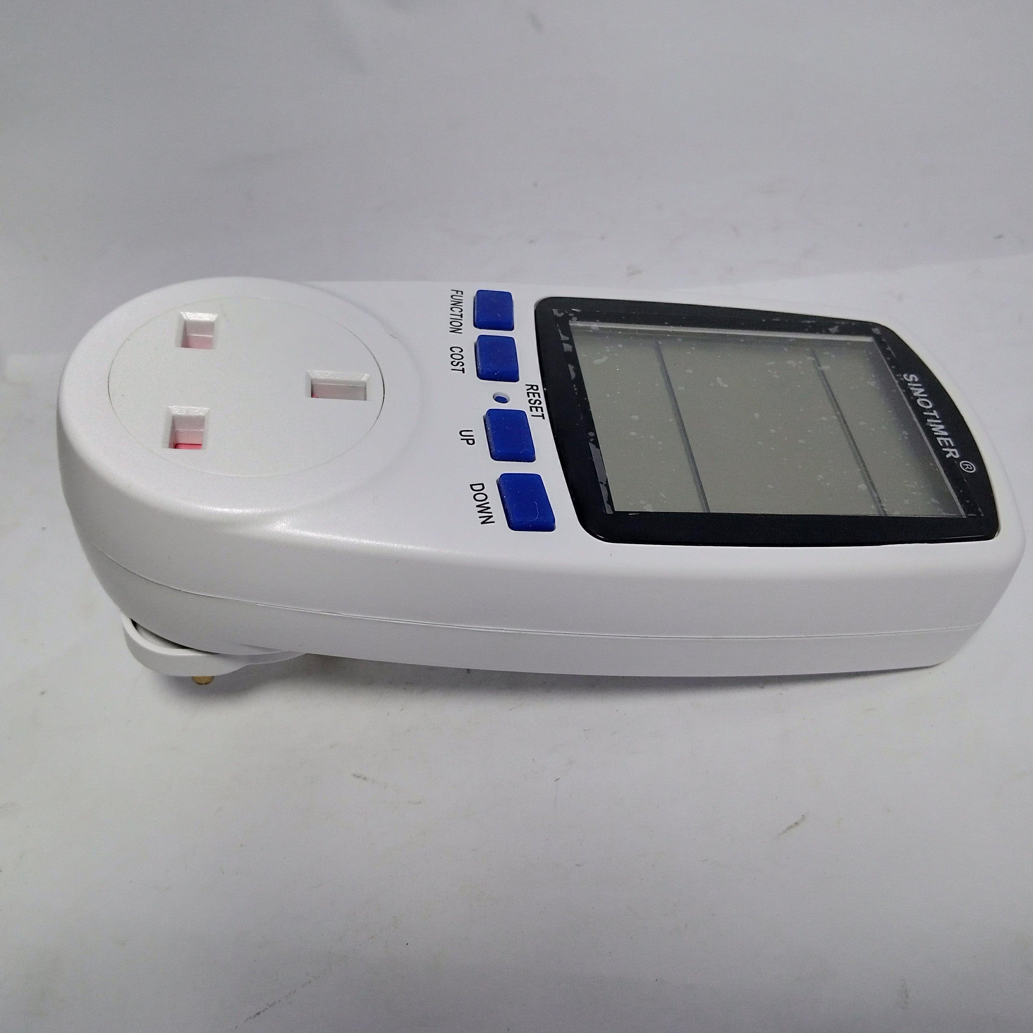 SINOTIMER Plug Socket Voltage Wattmeter AC Electricity Analyzer Monitor thumbnail 4