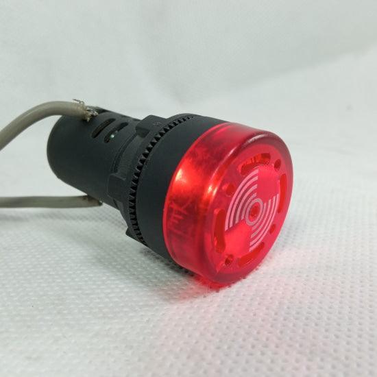 Buzzer with Red LED Light AD16-22SM ACDC220V 22mm Diameter in Pakistan - 12v thumbnail 4