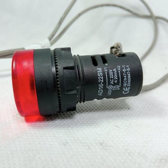 Buzzer with Red LED Light AD16-22SM ACDC220V 22mm Diameter in Pakistan - 110v thumbnail 2