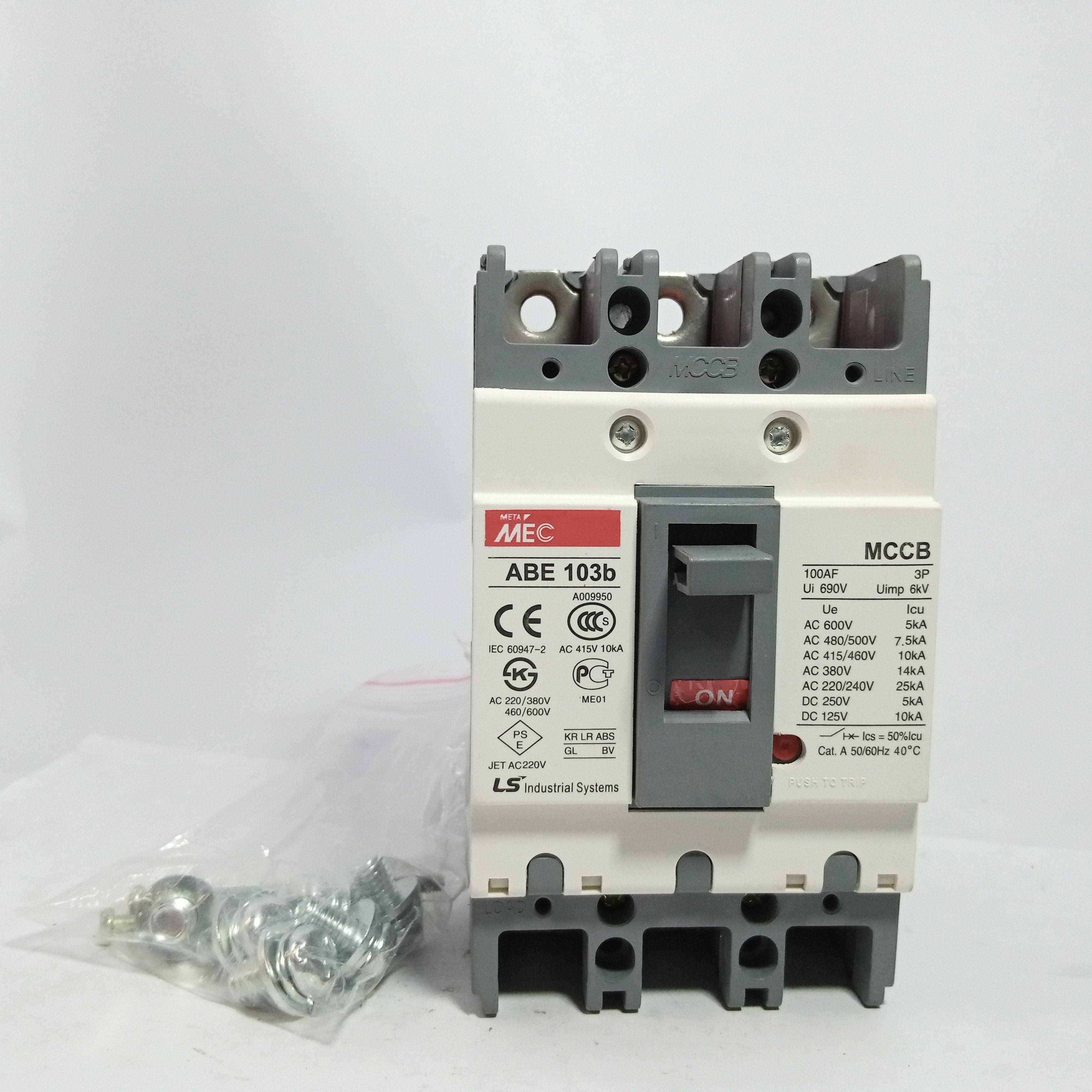 ABE103b original ABE Molded case Circuit Breaker MCCB in Pakistan - 60A