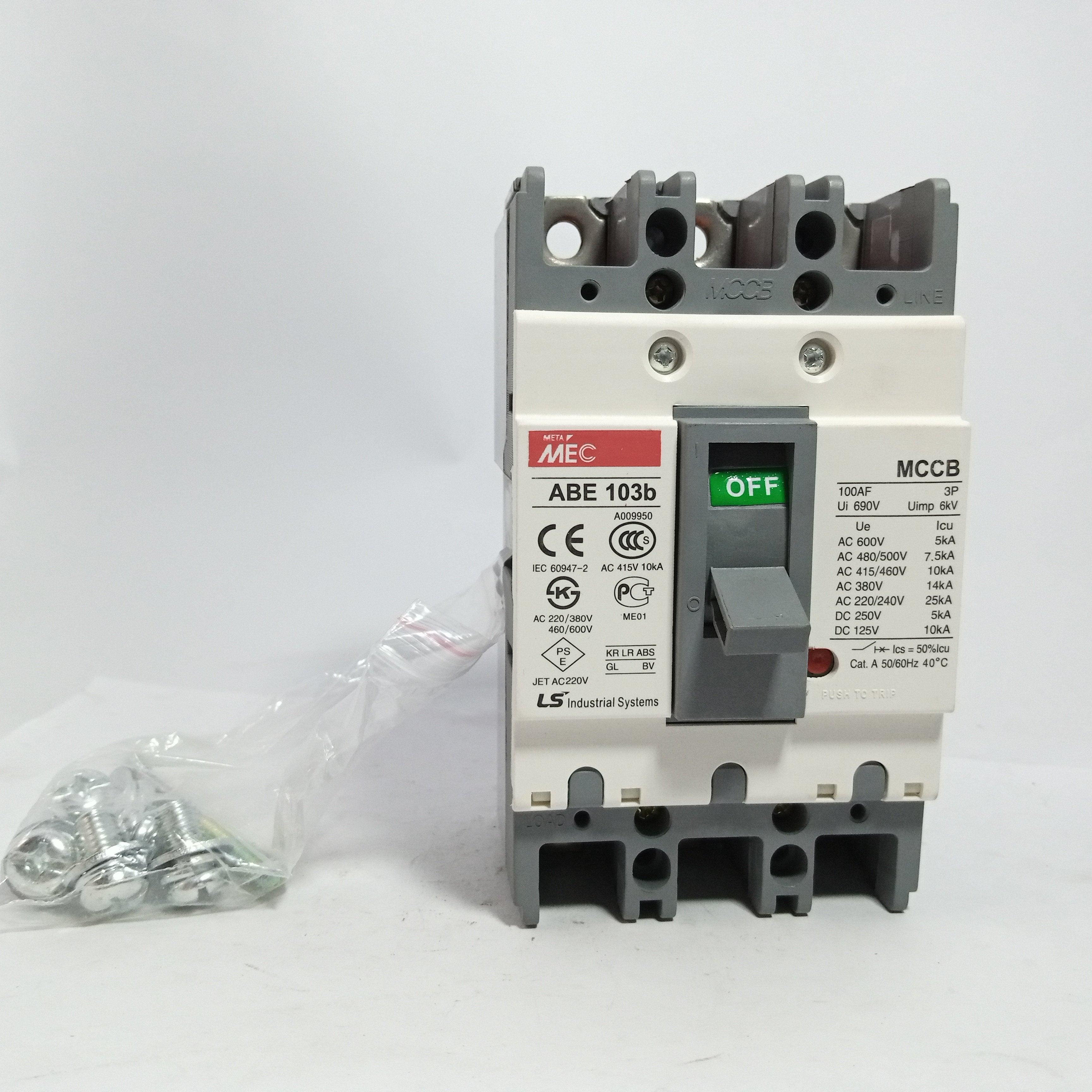 ABE103b original ABE Molded case  Circuit Breaker MCCB in Pakistan - 60A thumbnail 2