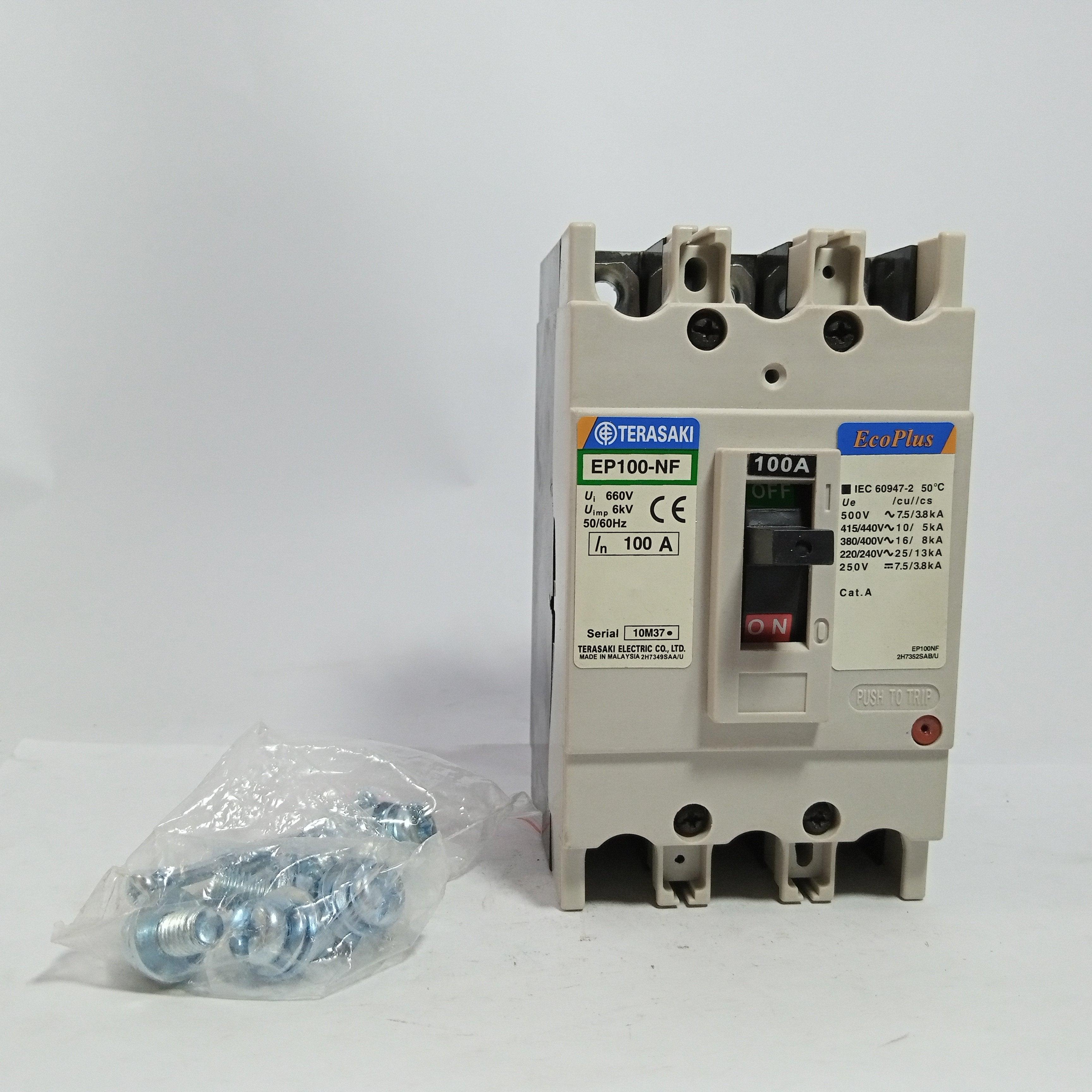 Moulded Case Circuit Breaker Ep100 NF MCCB Terasaki used  in Pakistan - 32A thumbnail 3