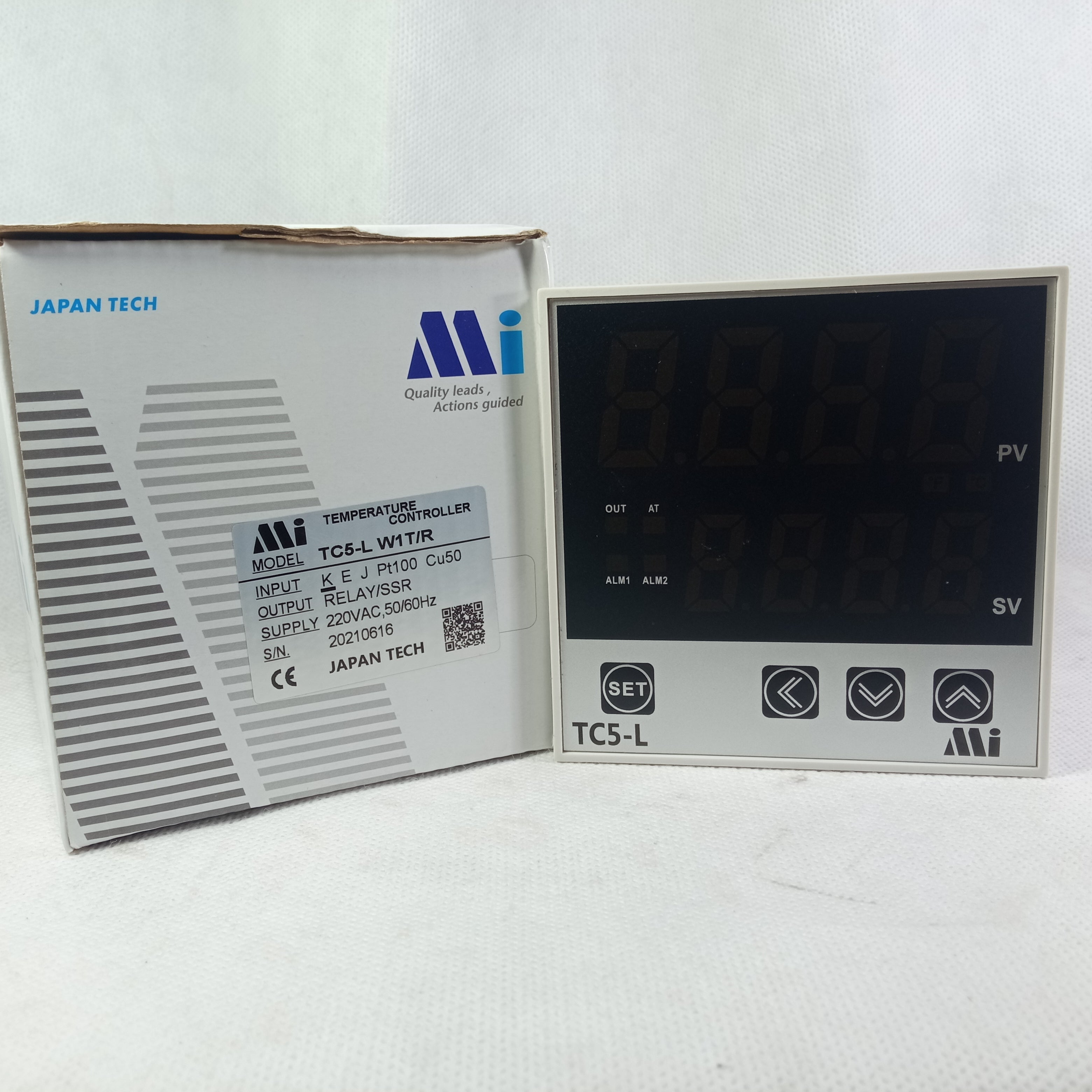 TC5-M Digital PID Temperature Controller k type J type Pt100 in Pakistan - 72*72