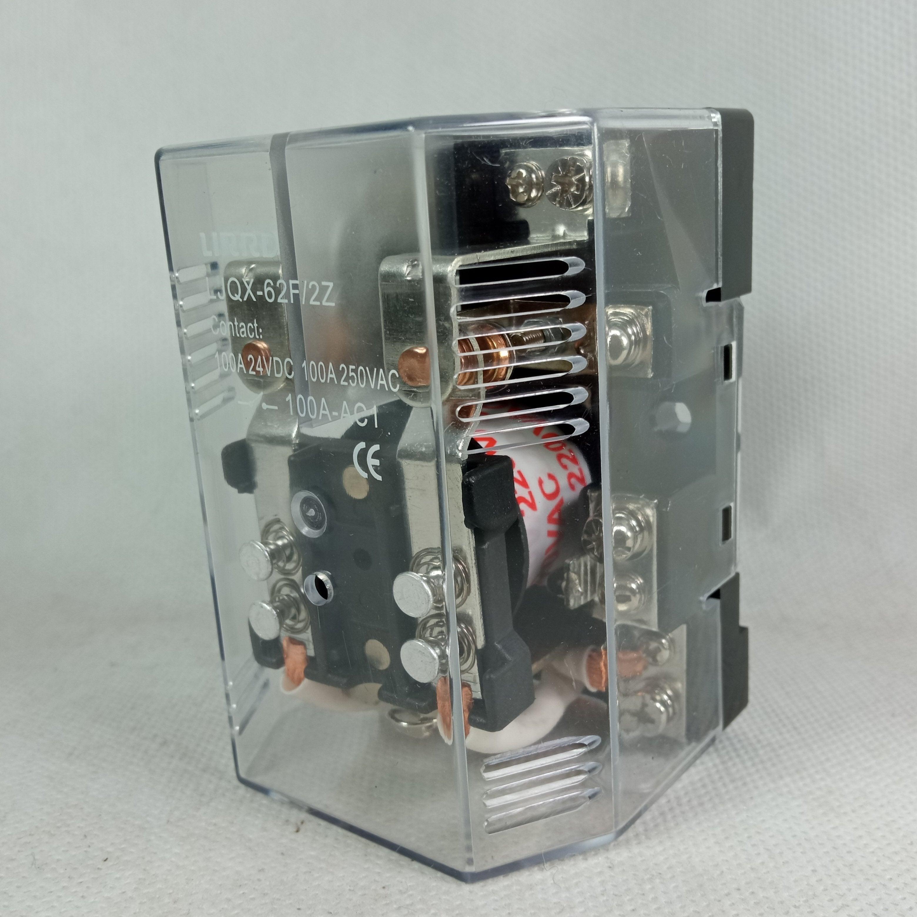 LIRRD LJQX-62F 2Z High Power Relay 100A High Current 24VDC in Pakistan thumbnail 4