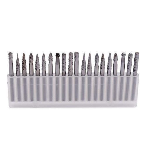 20Pcs Carbide Rotary Burrs Set Milling Cutter Drill Bit Engraving Bits 3mm in Pakistan thumbnail 2